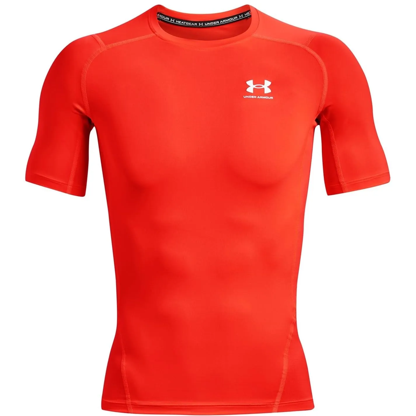 Under Armour UA HG Armour Comp SS, Rosso, 3XL - immagine 1