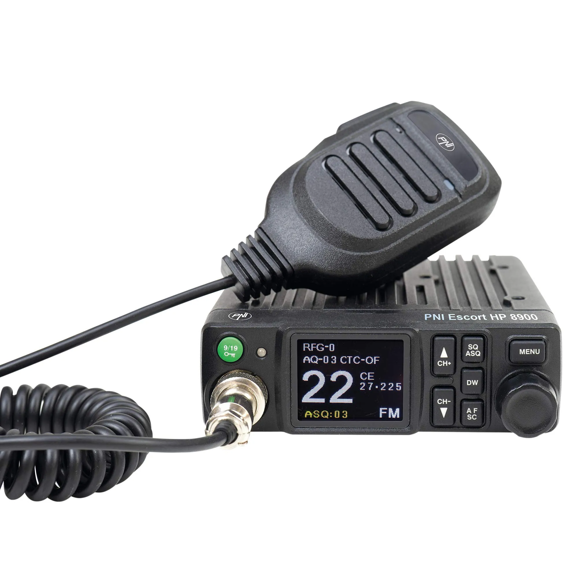 PNI Escort HP 8900 ASQ CB Radio and PNI Extra 45 Magnetic Base Antenna Pack - immagine 2