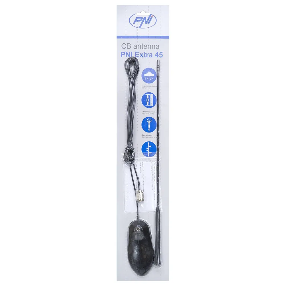PNI Escort HP 8900 ASQ CB Radio and PNI Extra 45 Magnetic Base Antenna Pack - immagine 8