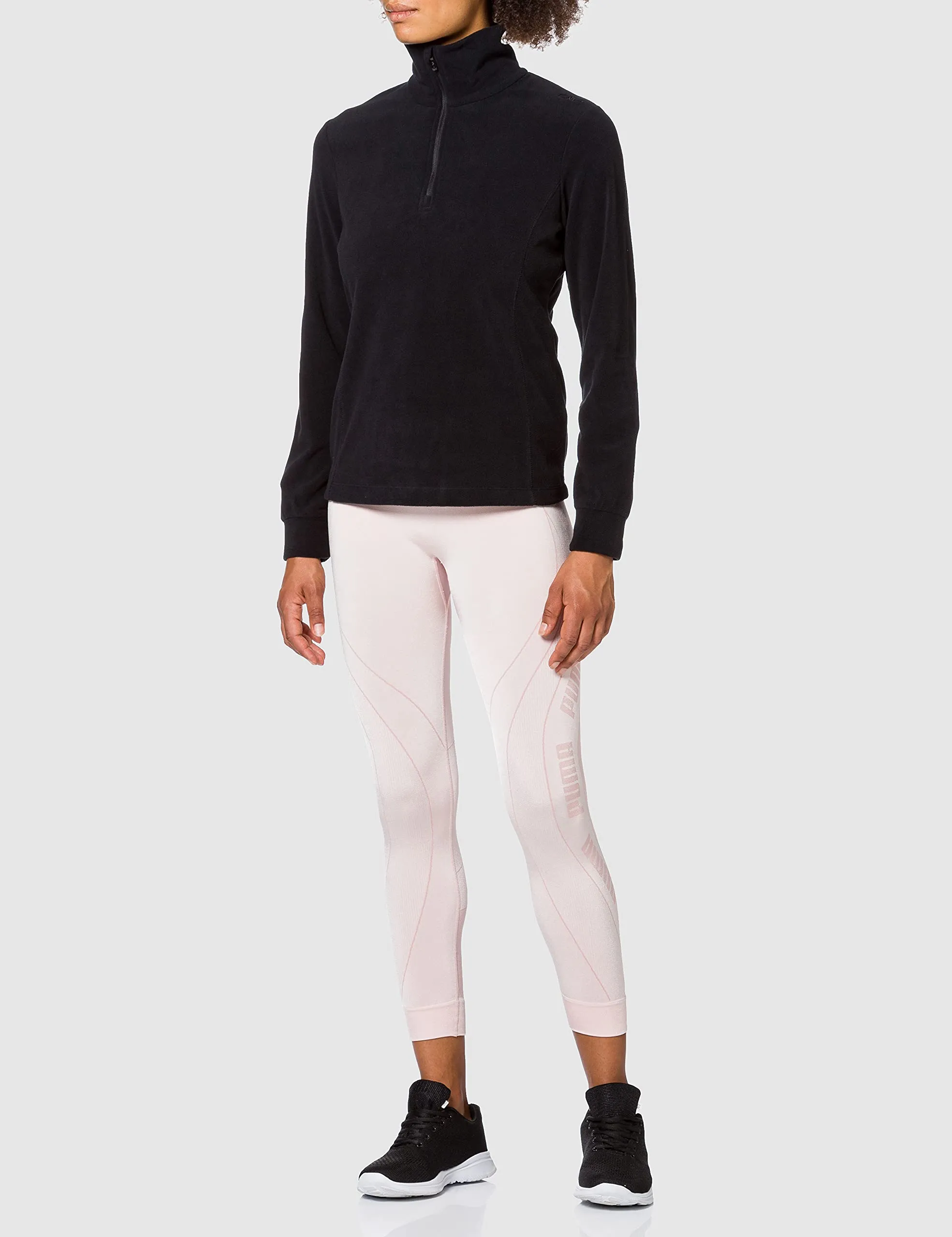 CMP Felpa Donna, Nero, XL - immagine 3