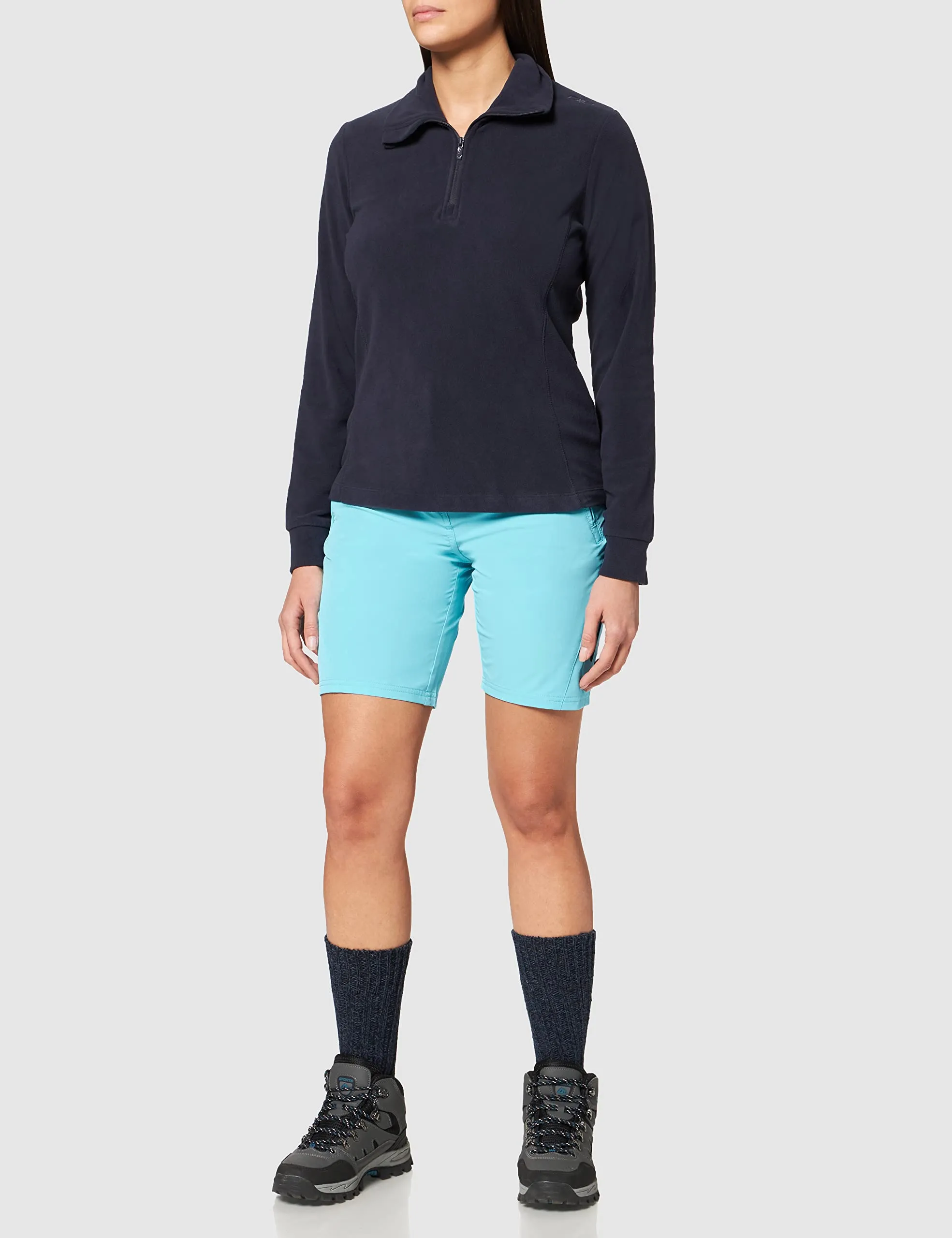 CMP Felpa Donna Black Blue M - immagine 2