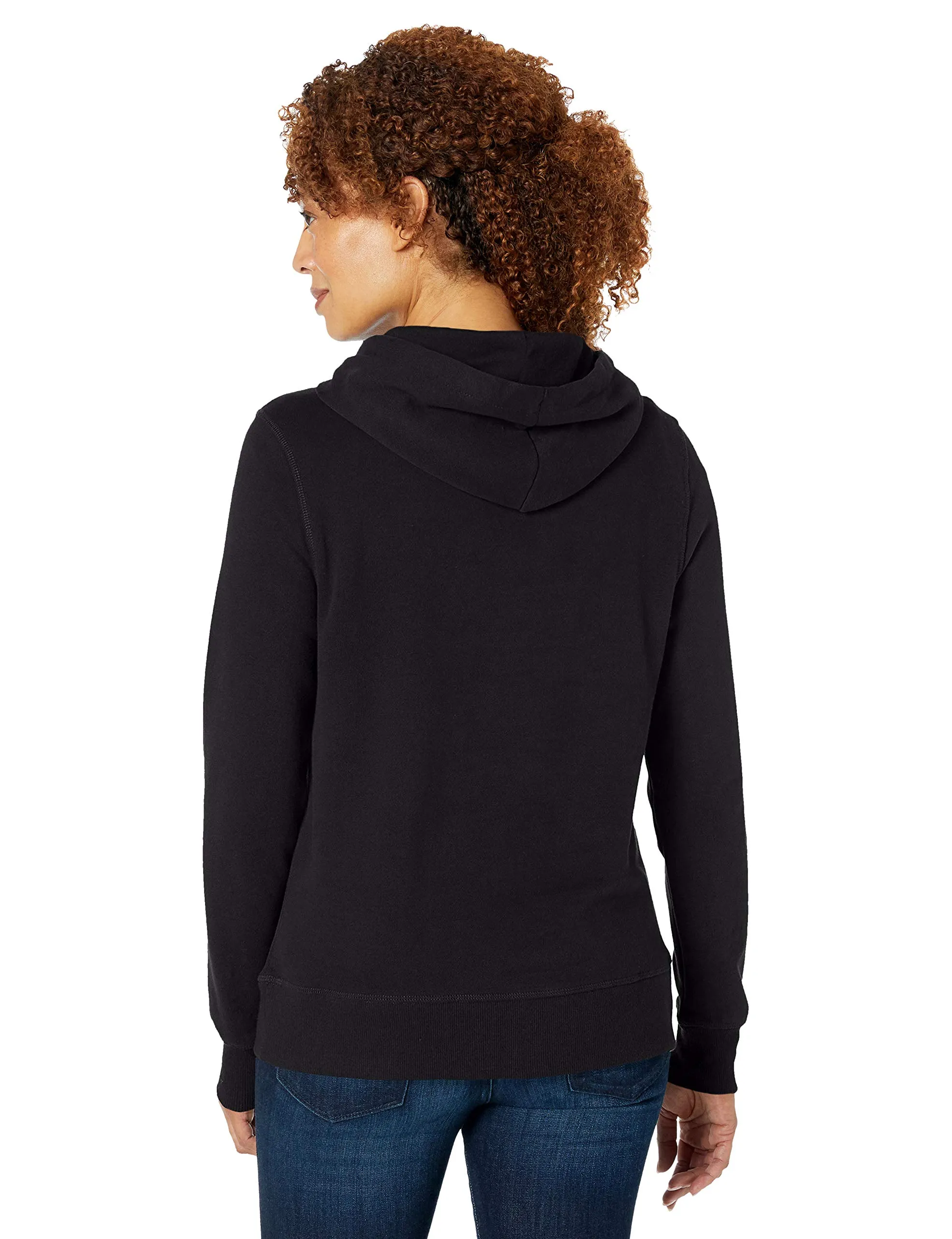 Amazon Essentials Wae50016fl18 Felpa con Cappuccio Donna, Nero, XL - immagine 5