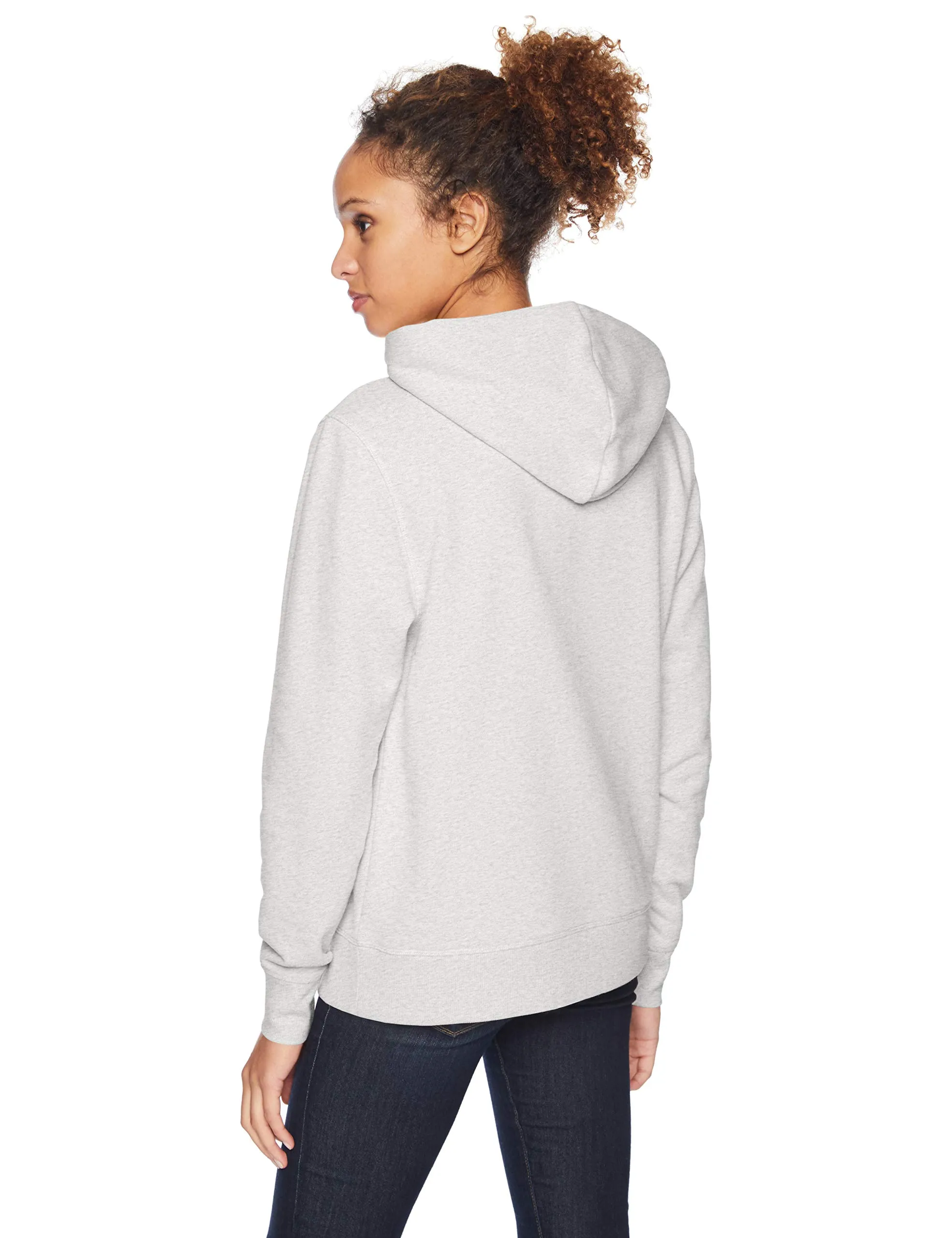 Amazon Essentials Wae50016fl18 Felpa con Cappuccio Donna, Grigio Light Grey Heather, Large - immagine 2