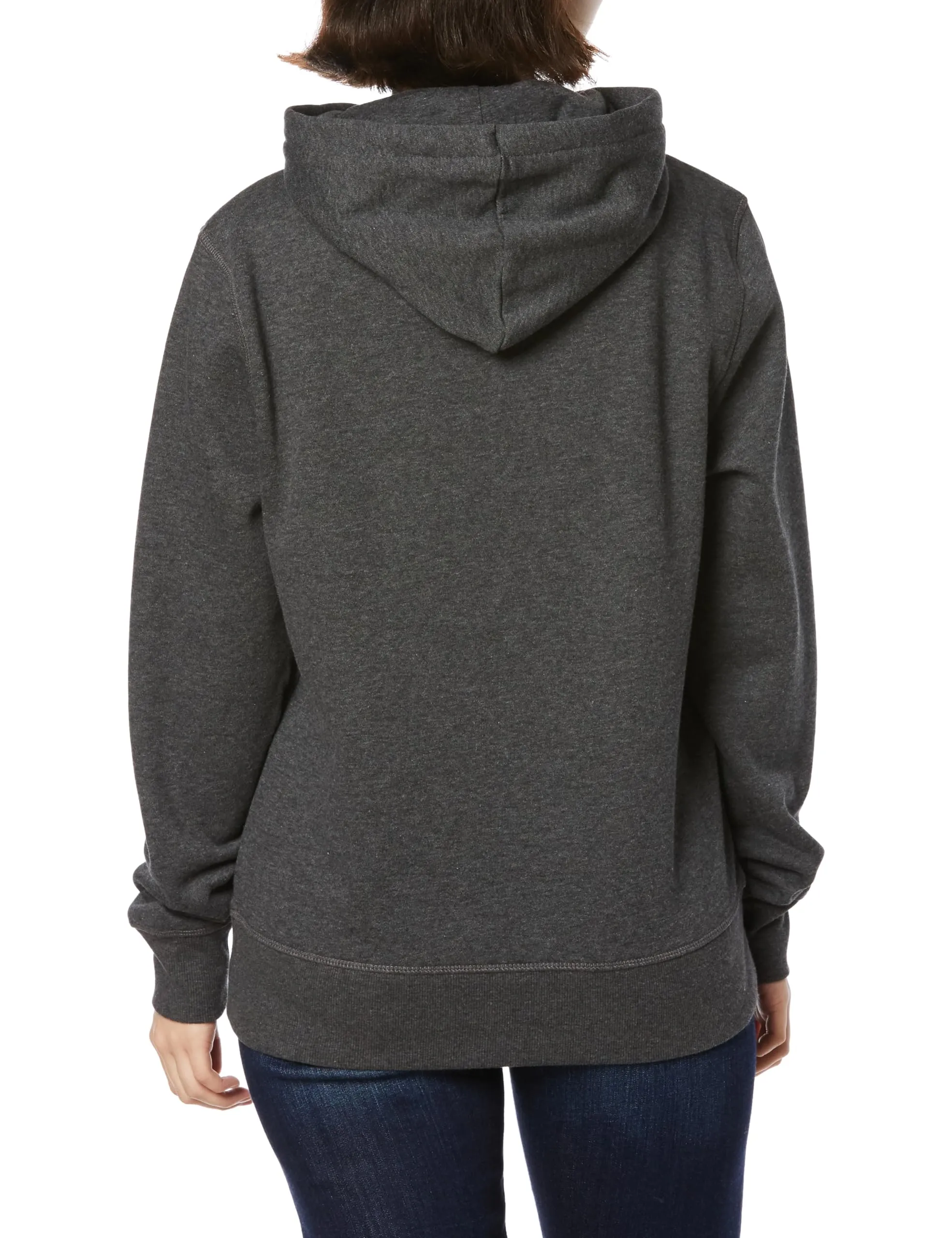 Amazon Essentials Wae50016fl18 Felpa con Cappuccio Donna, Grigio Charcoal Heather, XL - immagine 4