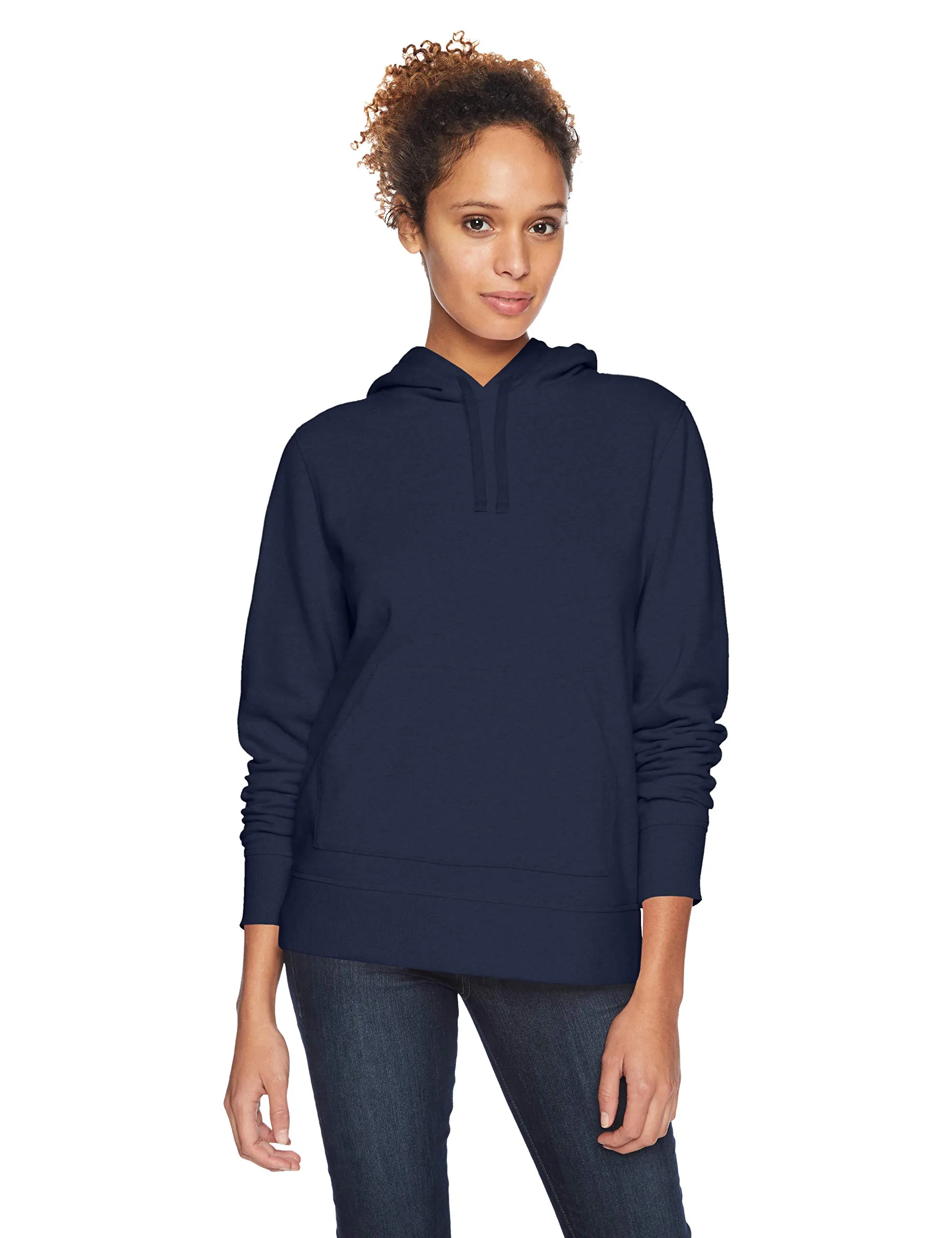 Amazon Essentials Felpa con Cappuccio in Pile Regular Fit Donna, Blu Marino, M - immagine 1