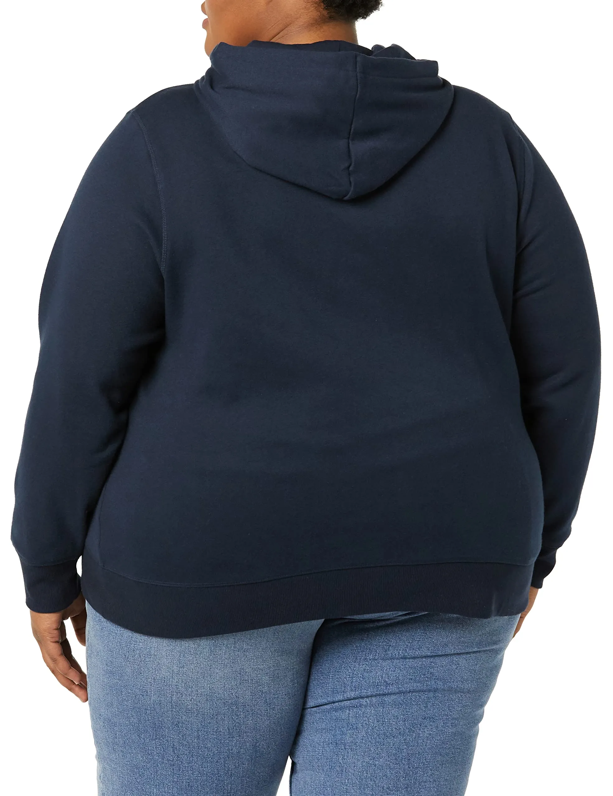 Amazon Essentials Felpa con Cappuccio in Pile Regular Fit Donna, Blu Marino, XL - immagine 3