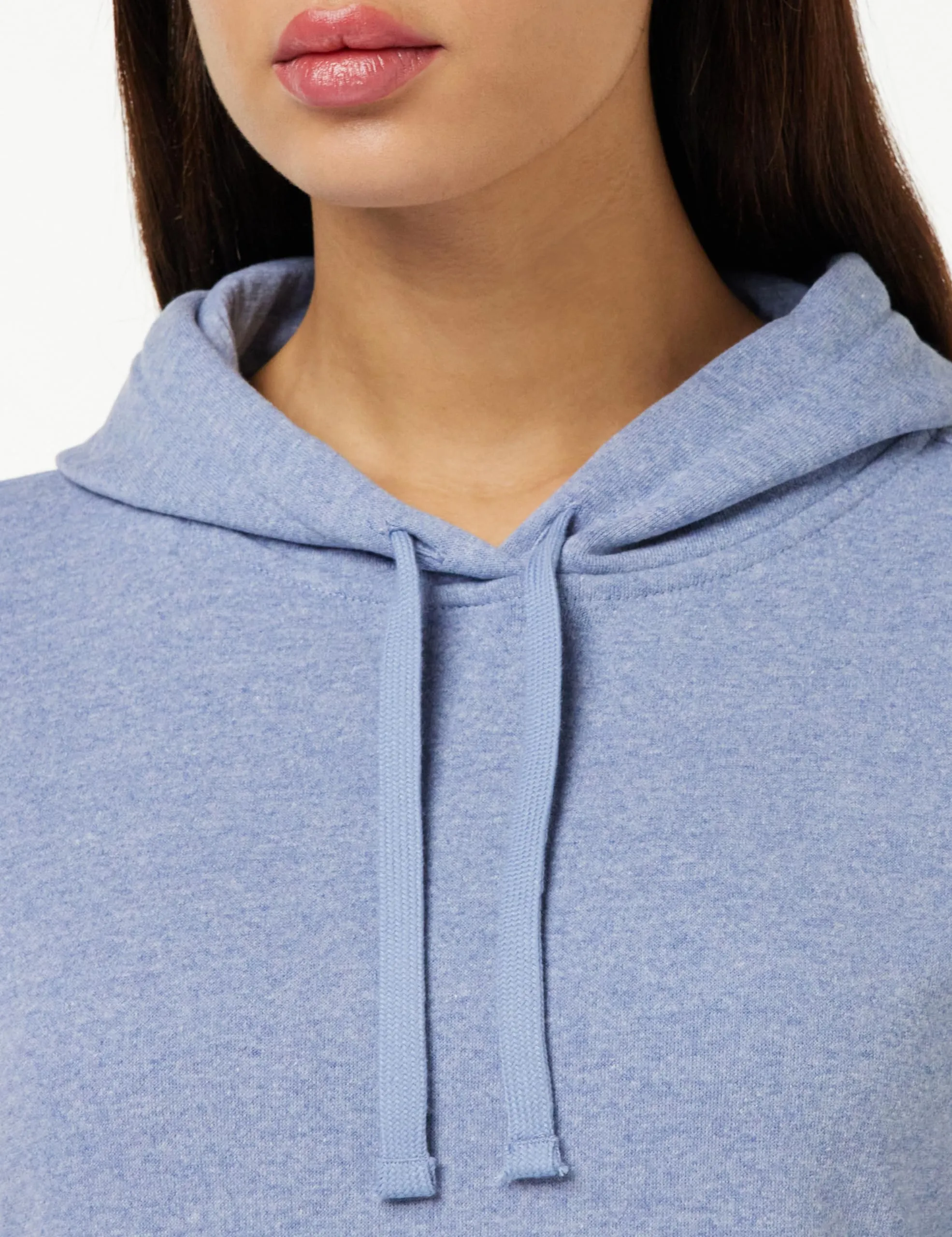 Amazon Essentials Felpa con Cappuccio in Pile Regular Fit Donna, Blu Indaco Puntinato, S - immagine 2