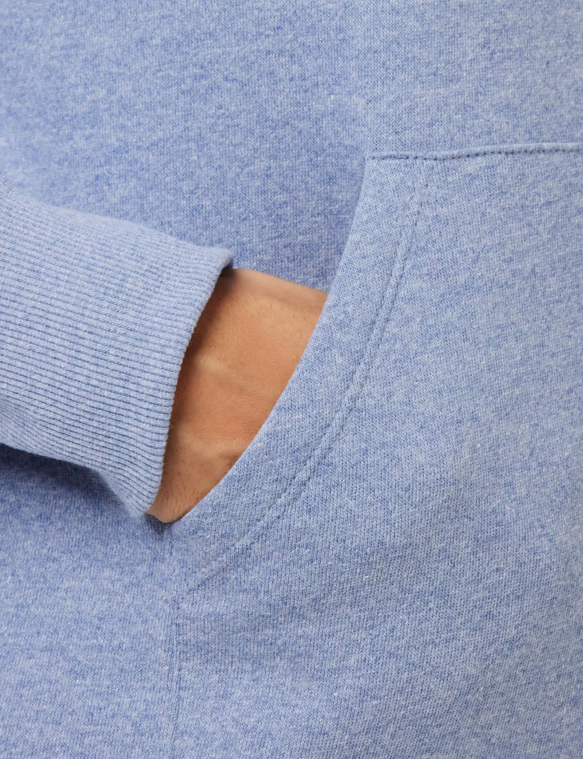 Amazon Essentials Felpa con Cappuccio in Pile Regular Fit Donna, Blu Indaco Puntinato, S - immagine 3