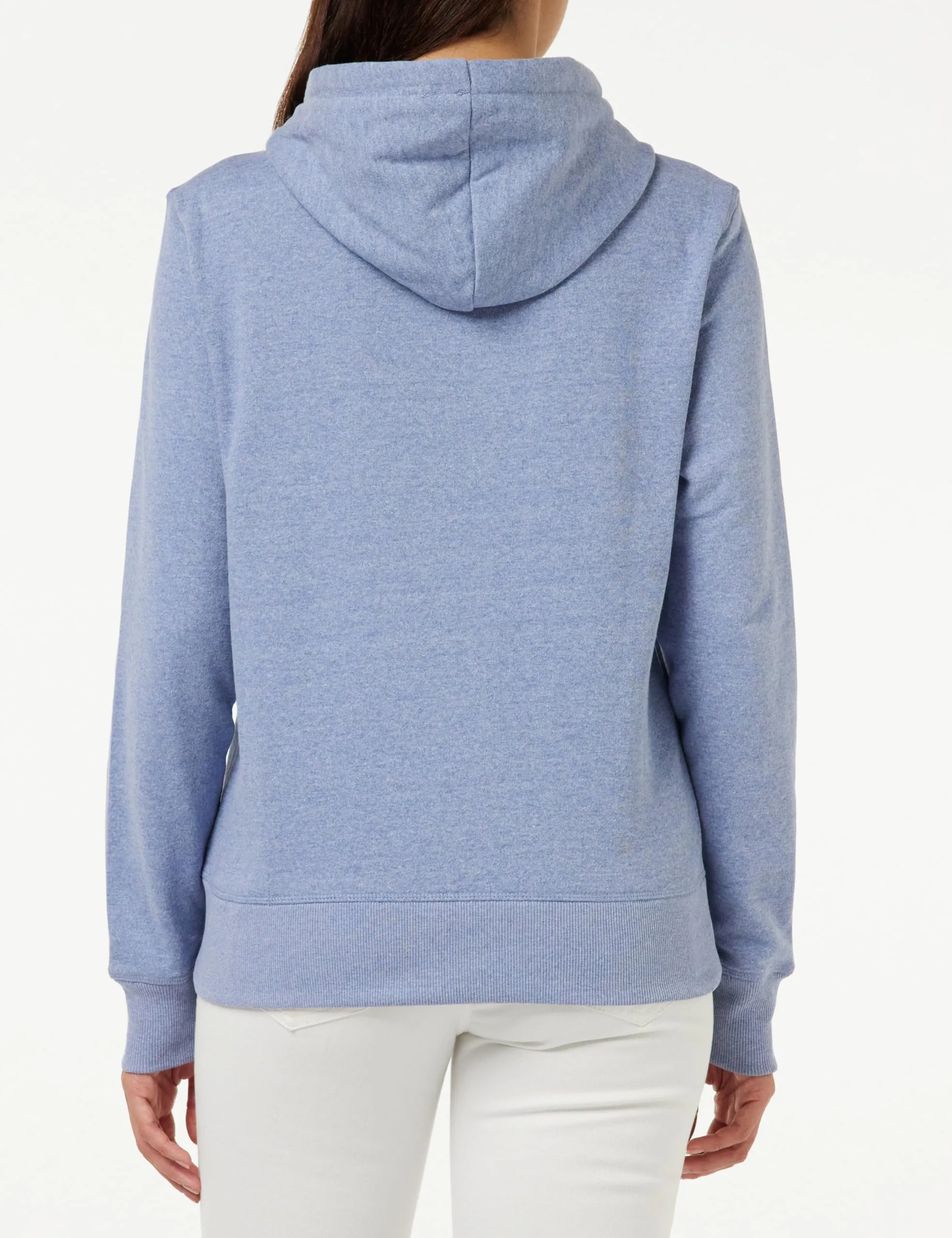 Amazon Essentials Felpa con Cappuccio in Pile Donna, Blu Indaco Puntinato, L - immagine 4