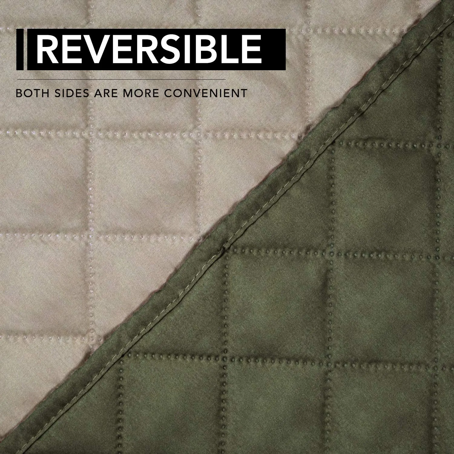 Easy-Going Copridivano Reversibile per Poltrona Reclinabile Extra Large in Microfibra - immagine 5
