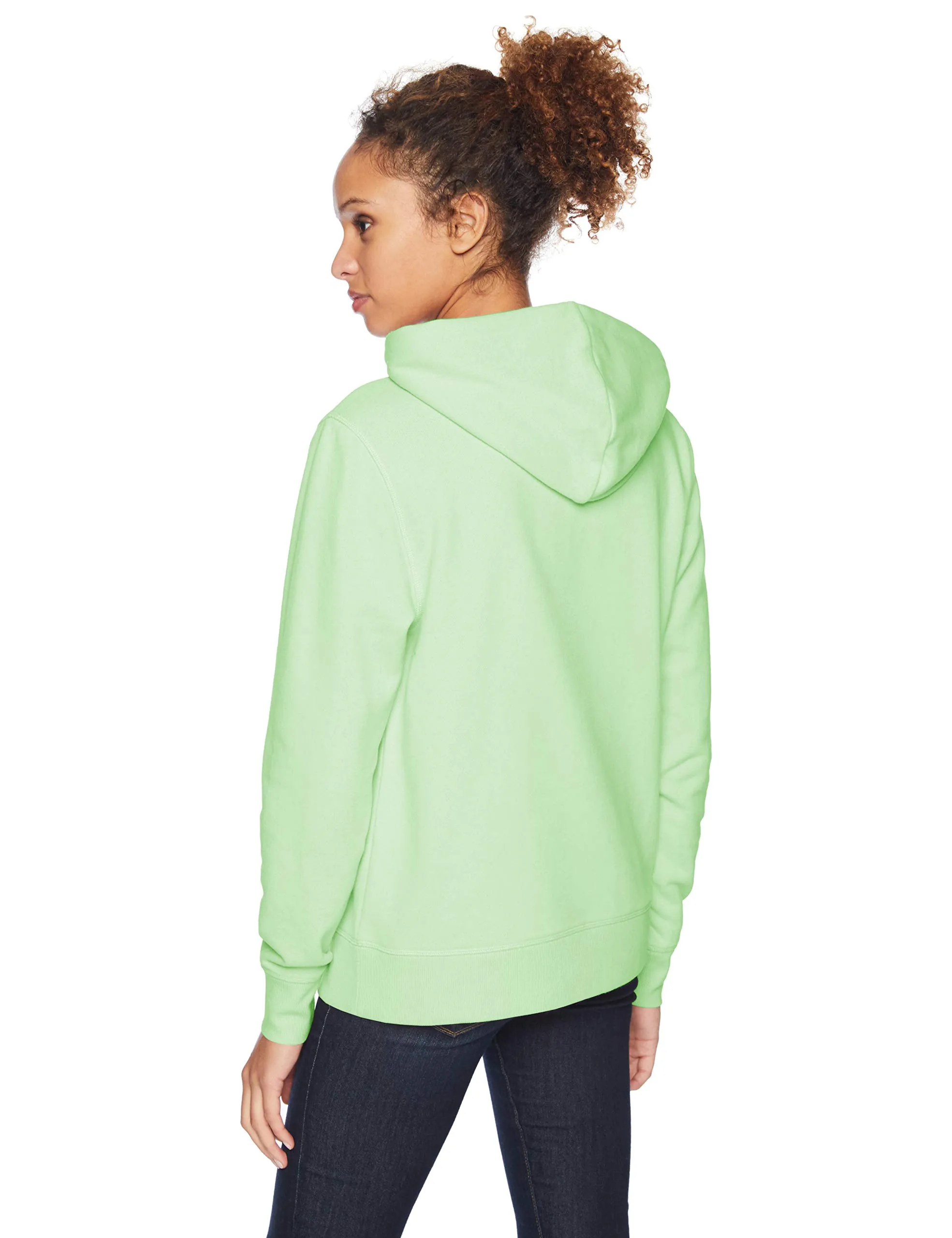Amazon Essentials Felpa con Cappuccio in Pile Regular Fit Donna, Verde Menta Brillante, XL - immagine 2