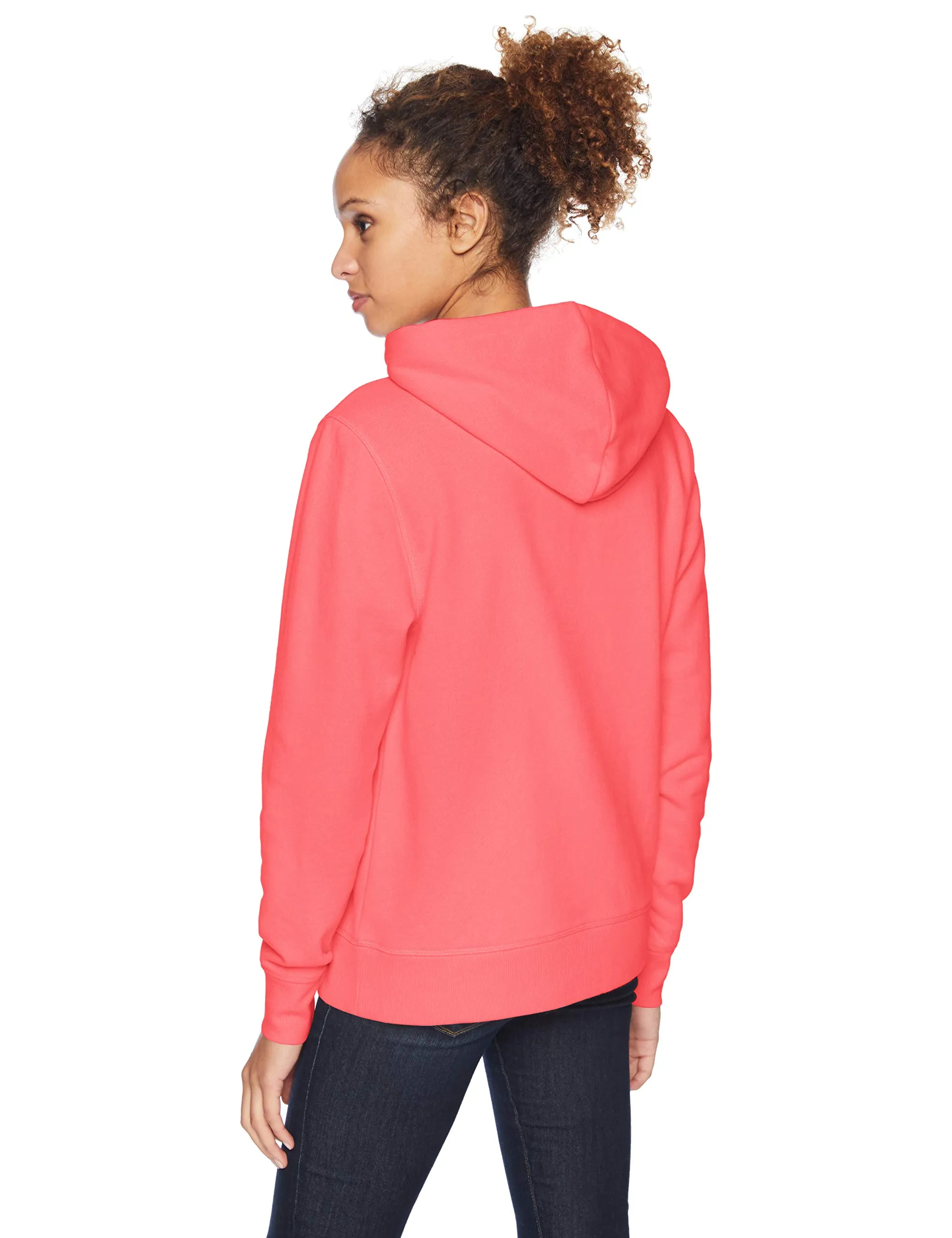 Amazon Essentials Felpa con Cappuccio in Pile Regular Fit Donna, Rosa Corallo, M - immagine 2
