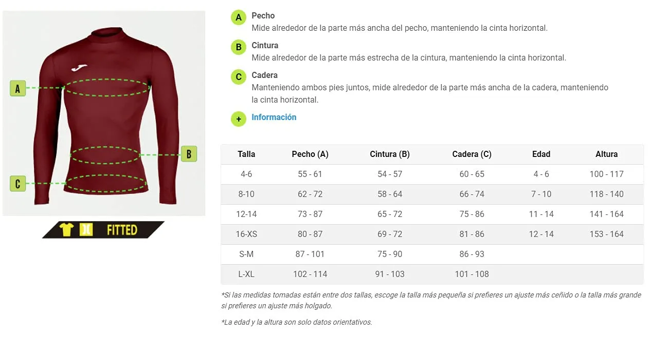 Joma Academy Maglia Termica a Manica Lunga da Uomo, Marino, S - immagine 2
