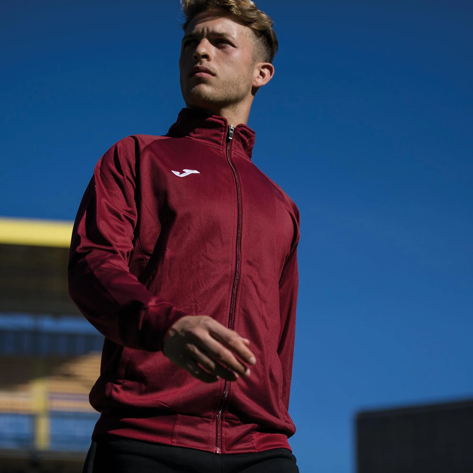 Joma Gala Felpa Unisex Adulto, Rosso Bordeaux 671, 5XS - immagine 3