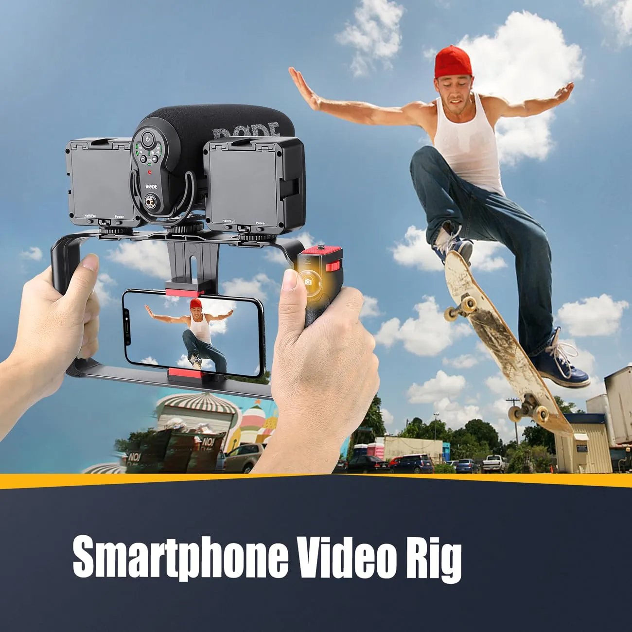 Zeadio Stabilizzatore Video Portatile DV-TGRIP per Videocamere d'Azione e Smartphone - immagine 4