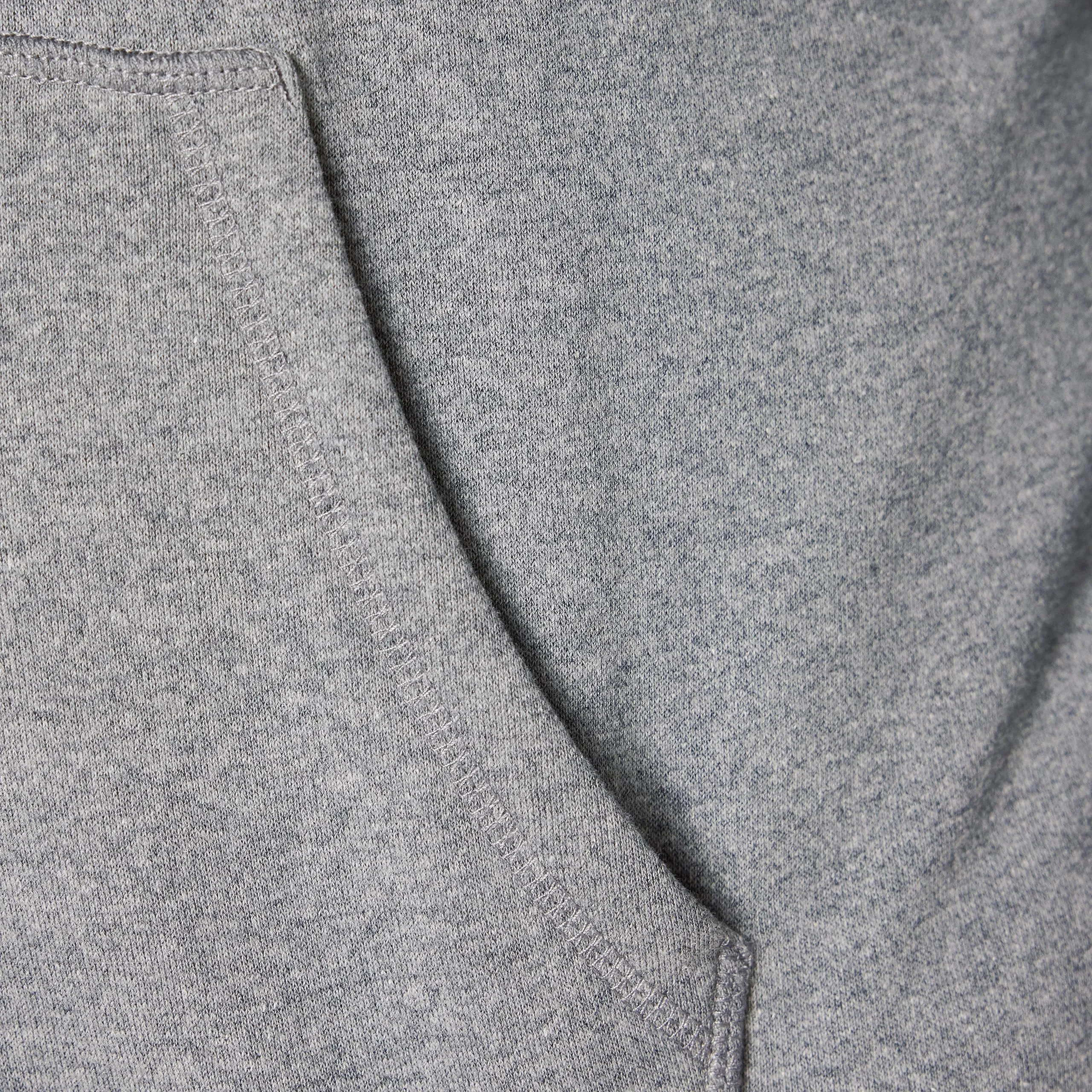 Amazon Essentials Felpa con Cappuccio e Cerniera Integrale in Pile Foderata in Sherpa Uomo, Grigio Chiaro Puntinato, L - immagine 6