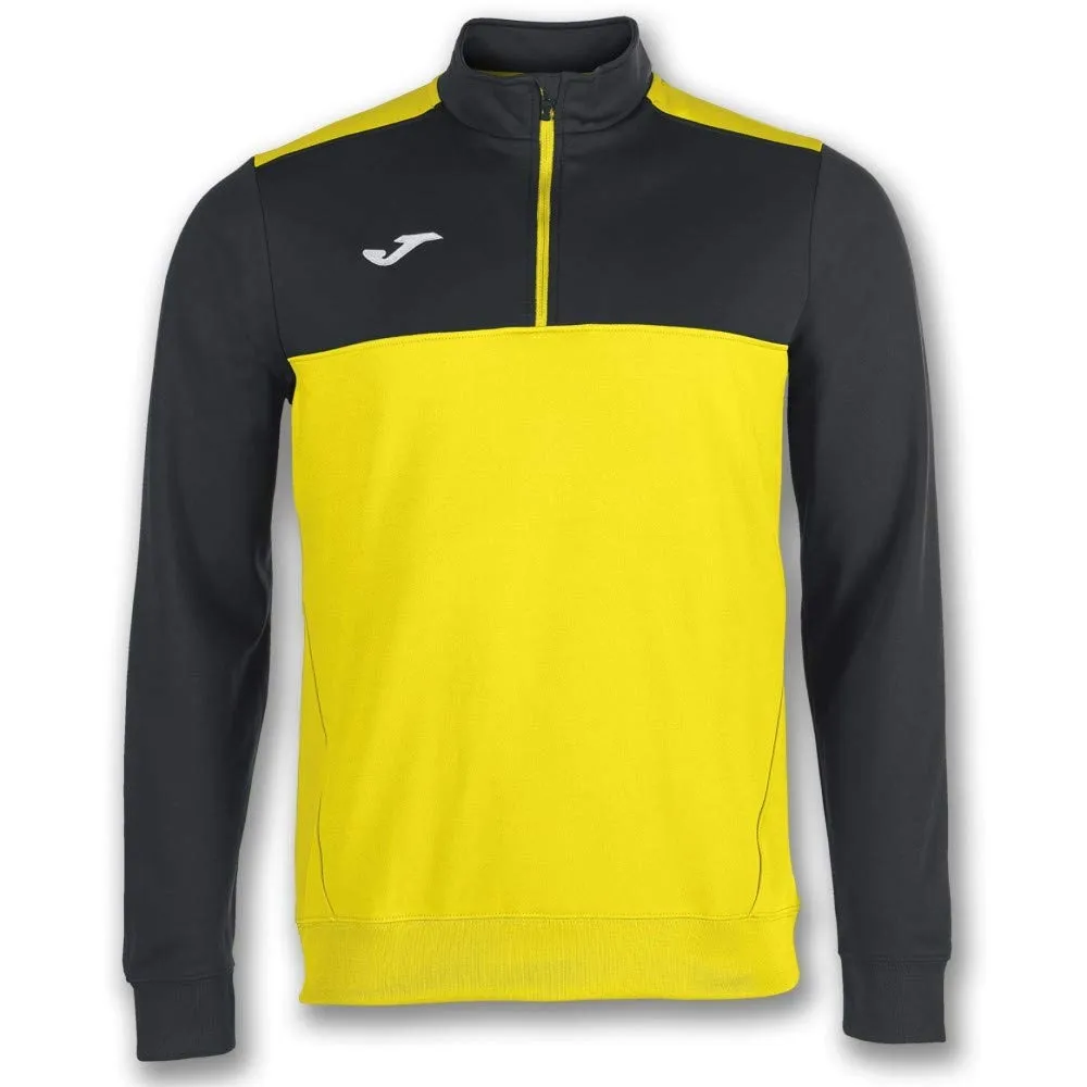 Joma Winner Felpa Senza Cappuccio Uomo Giallo-Nero XL 100947.901.XL - immagine 1