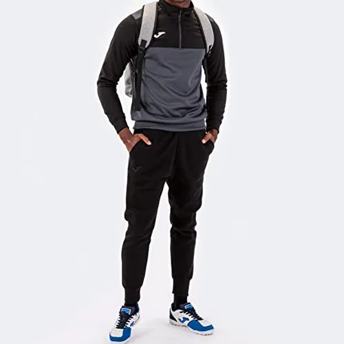 Joma 100947.151.L Men's Sweater, Antracite-Nero, L - immagine 2
