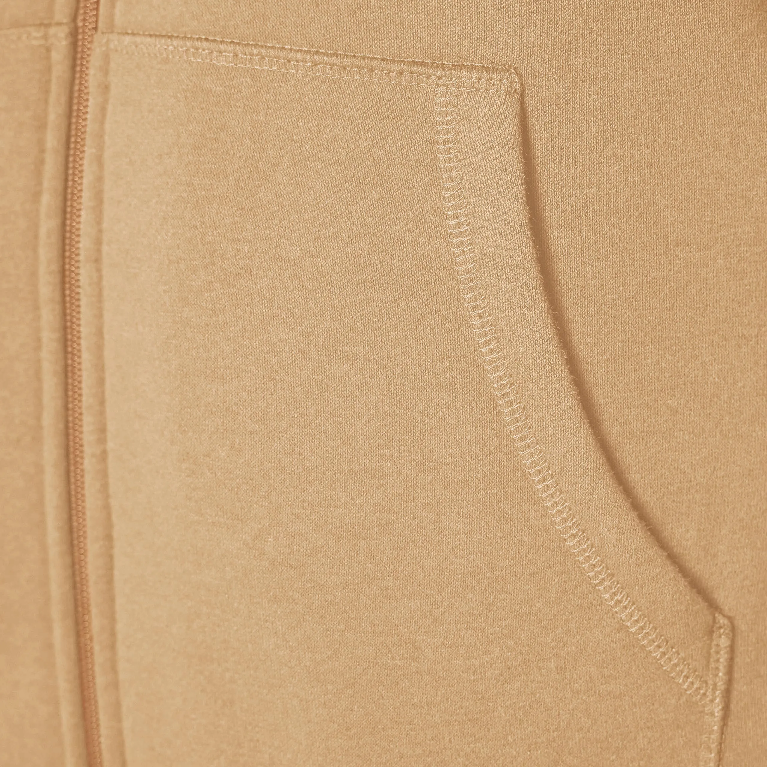 Amazon Essentials Felpa con Cappuccio e Cerniera Integrale in Pile Foderata in Sherpa Uomo, Cammello Puntinato, L - immagine 6