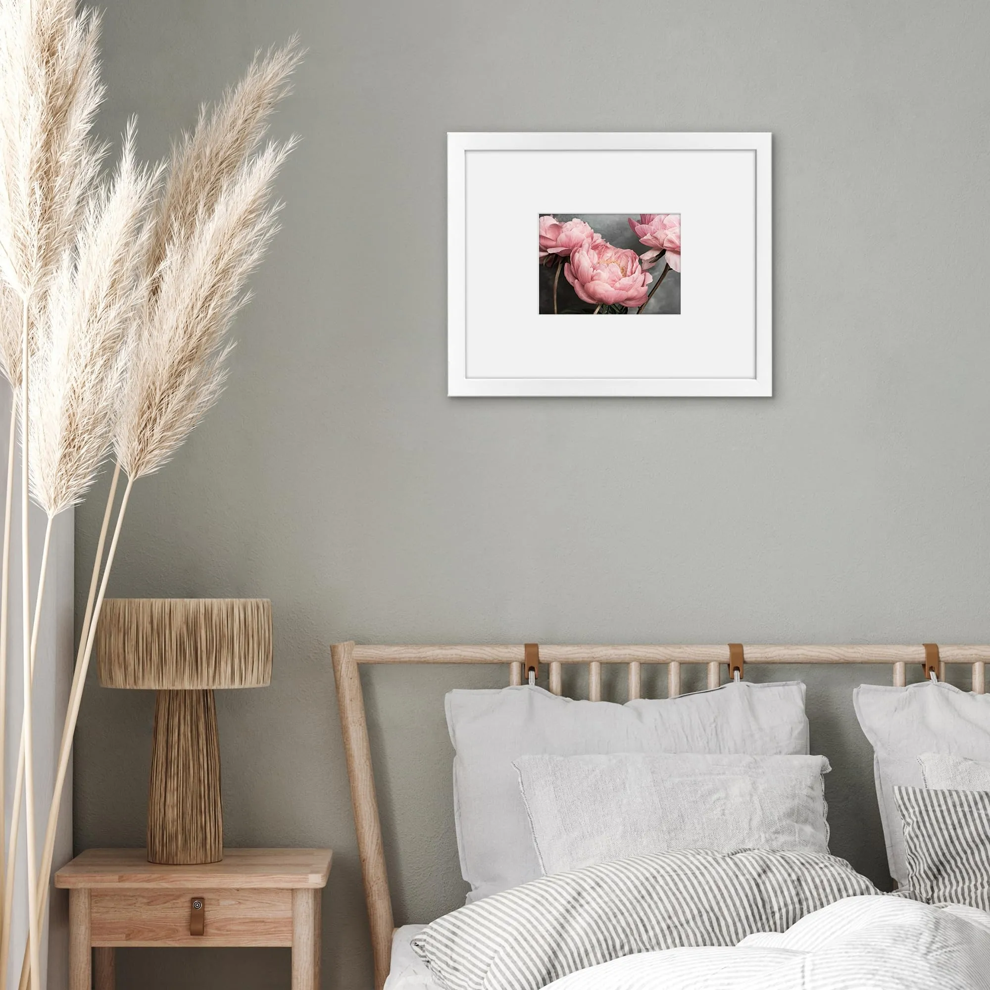 Americanflat Cornice portafoto 11 x 14 cm in legno composito con vetro resistente agli urti MW1114WH57 - immagine 7