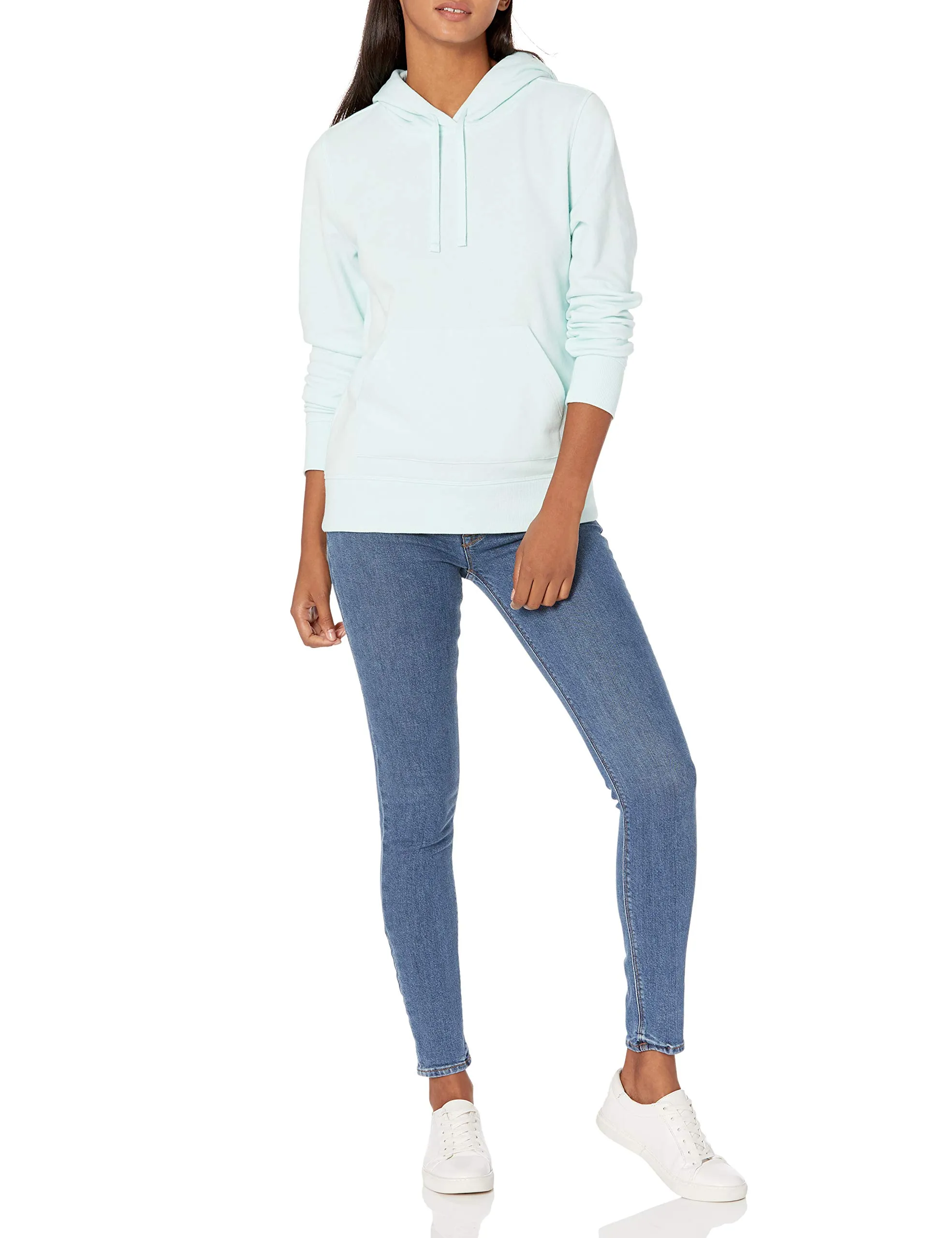 Amazon Essentials Felpa con Cappuccio in Pile Regular Fit Donna, Blu Acqua, XXL - immagine 4