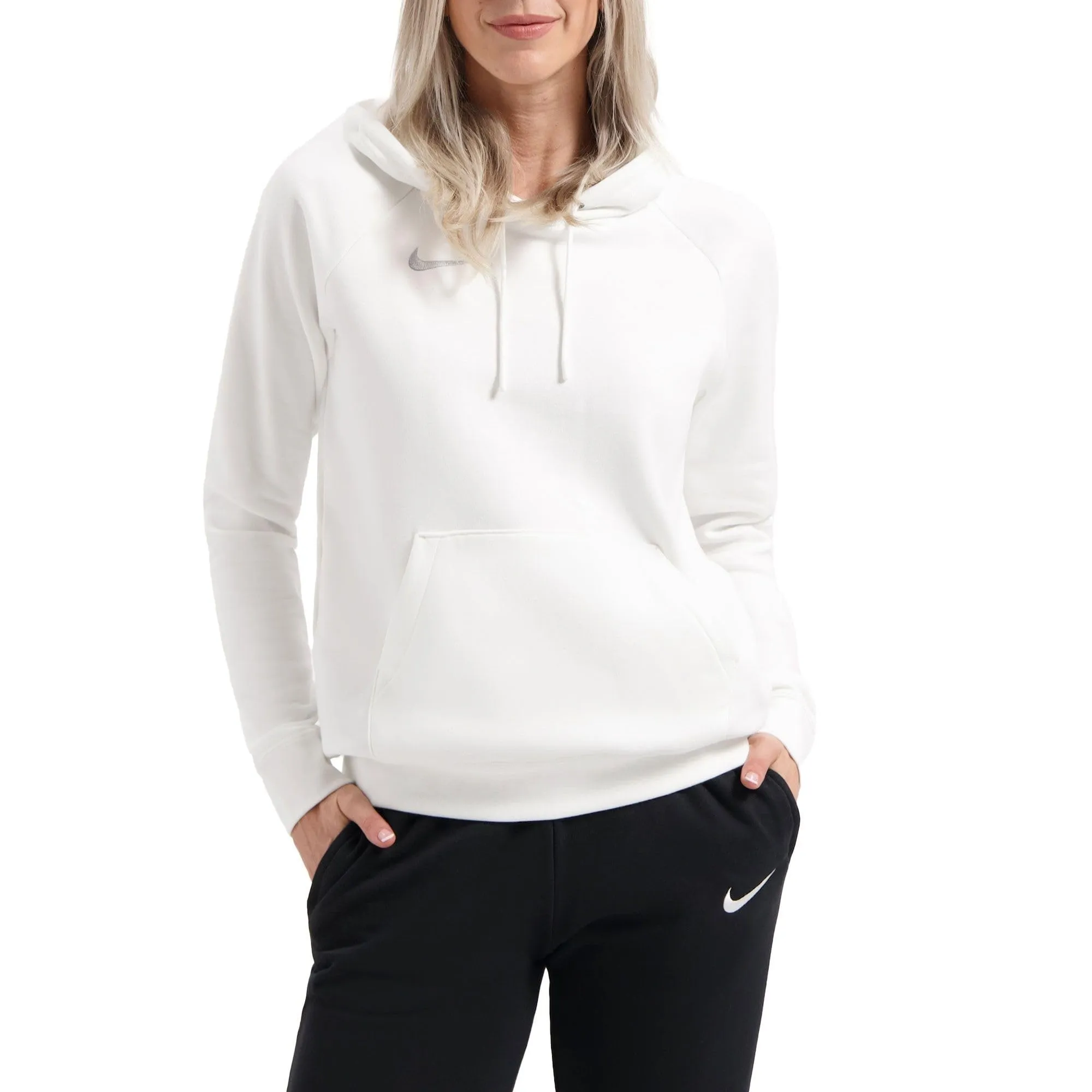 Nike Park 20 Women's Long Sleeve Shirt CW6957-101 White/Wolf Grey L - immagine 1