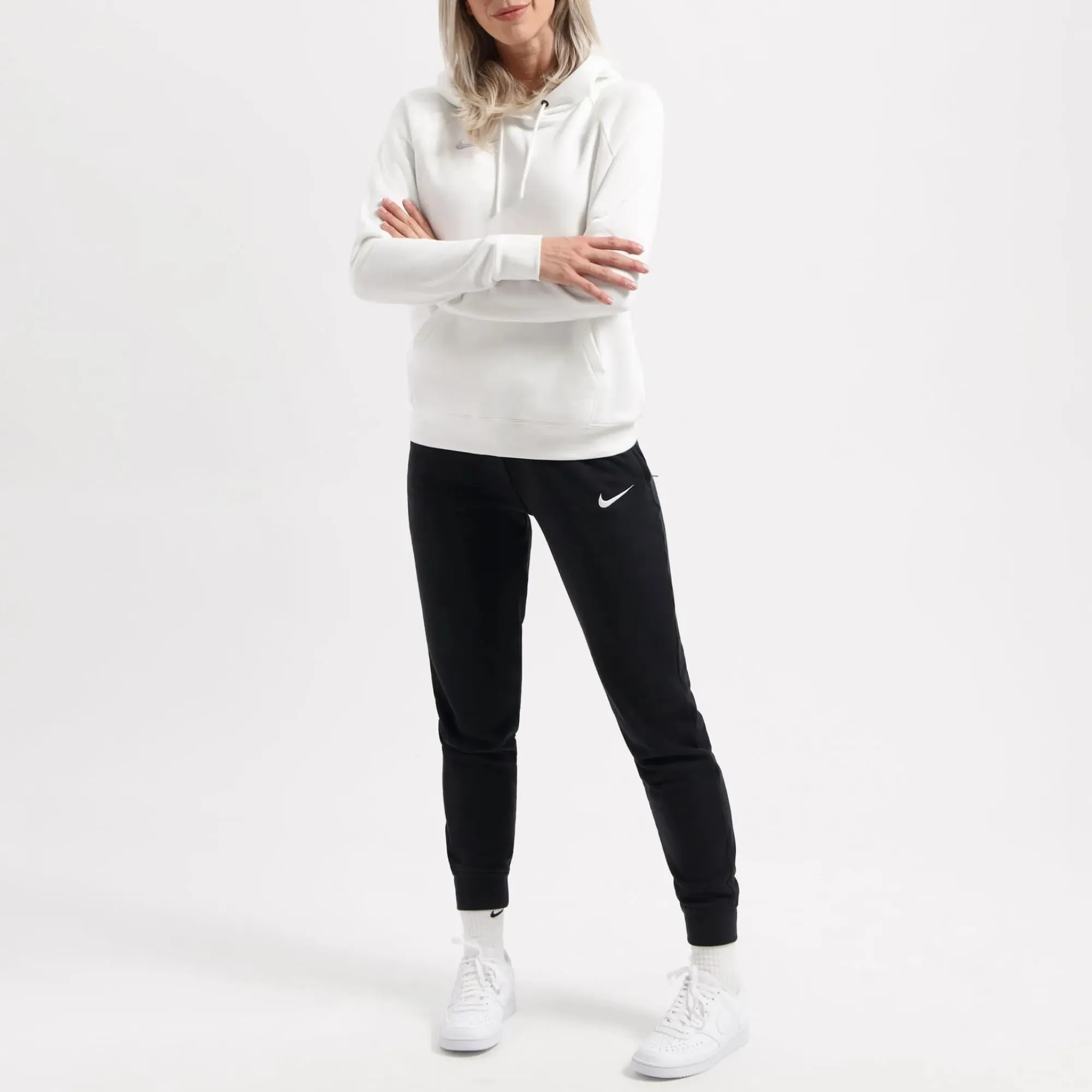 Nike Park 20 Women's Long Sleeve Shirt CW6957-101 White/Wolf Grey L - immagine 3