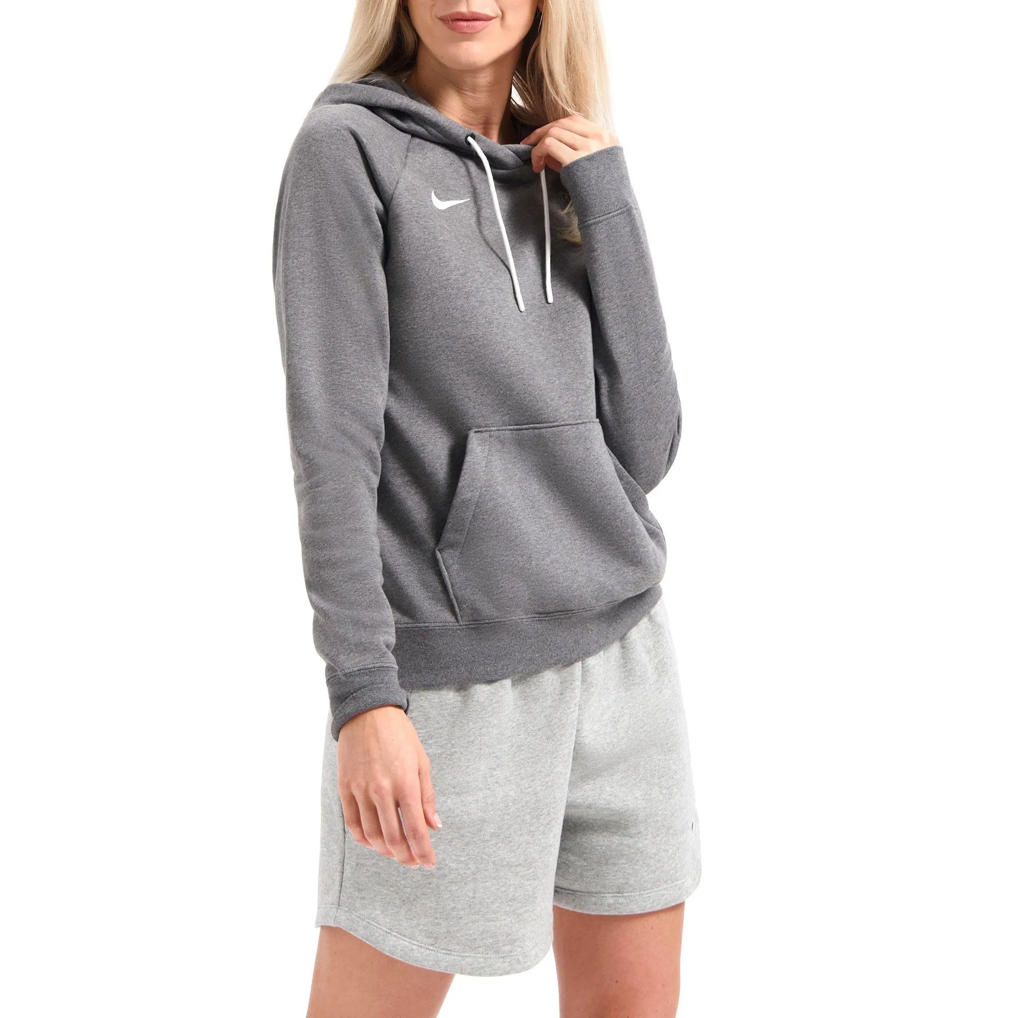 Nike Park 20 Women's Hoodie CW6957-071 Charcoal Heather XS - immagine 2