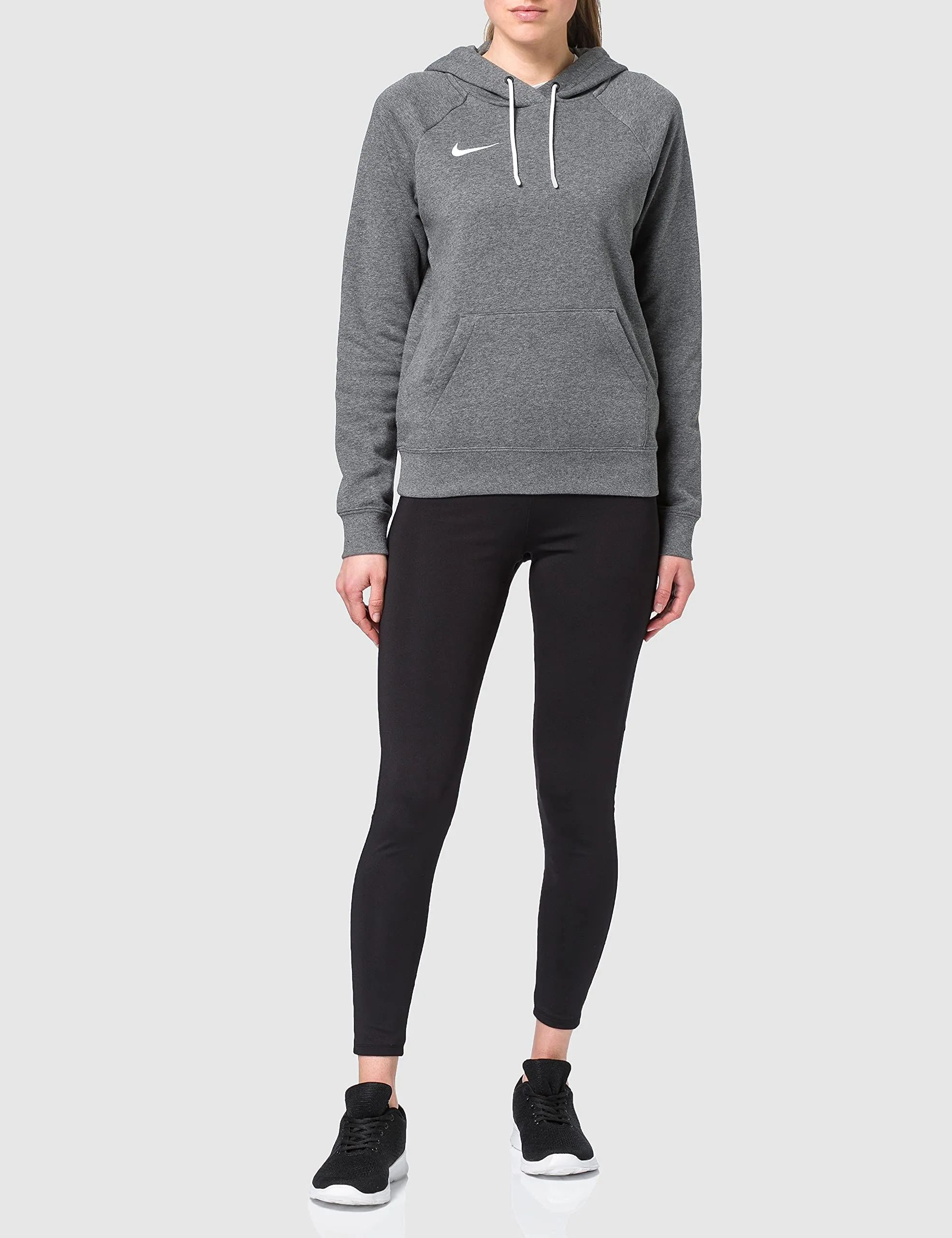 Nike Park 20 Women's Hoodie CW6957-071 Charcoal Heather XS - immagine 3