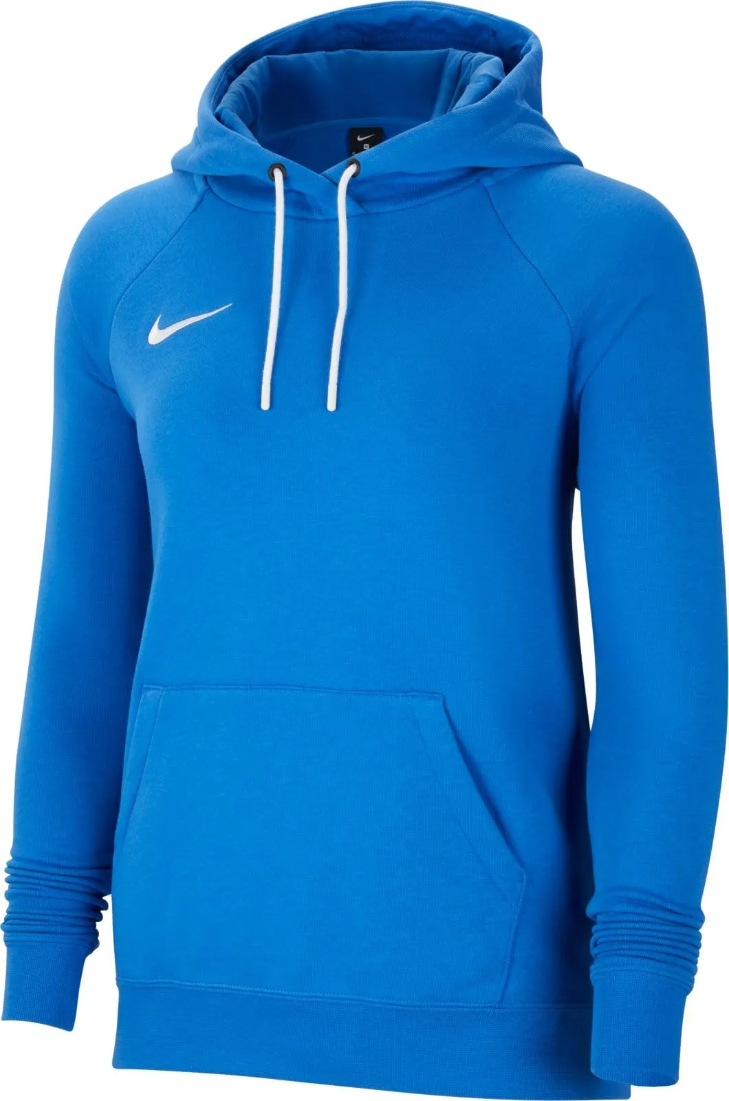 Nike Team Club 20 Donna Felpa con Cappuccio CW6957 Blu Royal/Bianco XL - immagine 4