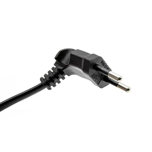CABLEPELADO Cavo di Alimentazione IEC-320 C7 a Gomito, 0,75 mm², Nero, 75 cm - immagine 4