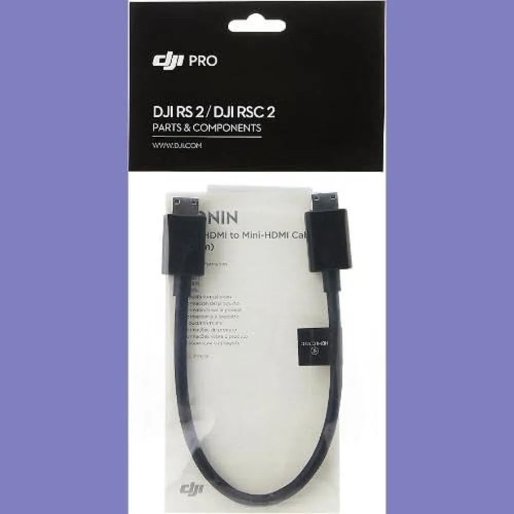 DJI RS Mini HDMI to Mini HDMI Cable (20 cm) - immagine 4