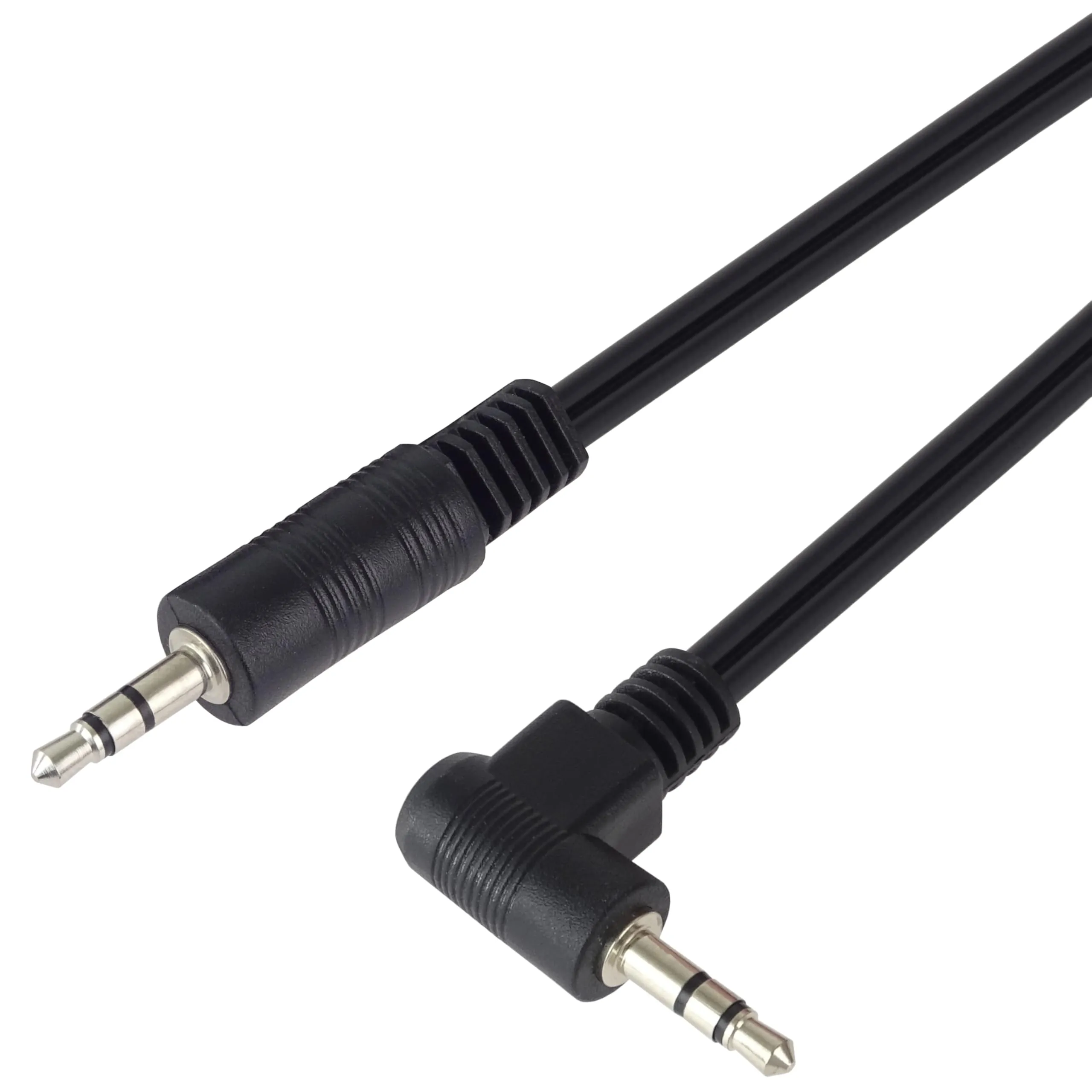 PremiumCord Cavo Jack 3,5mm Maschio-Maschio 90°, 1m, Nero - immagine 2
