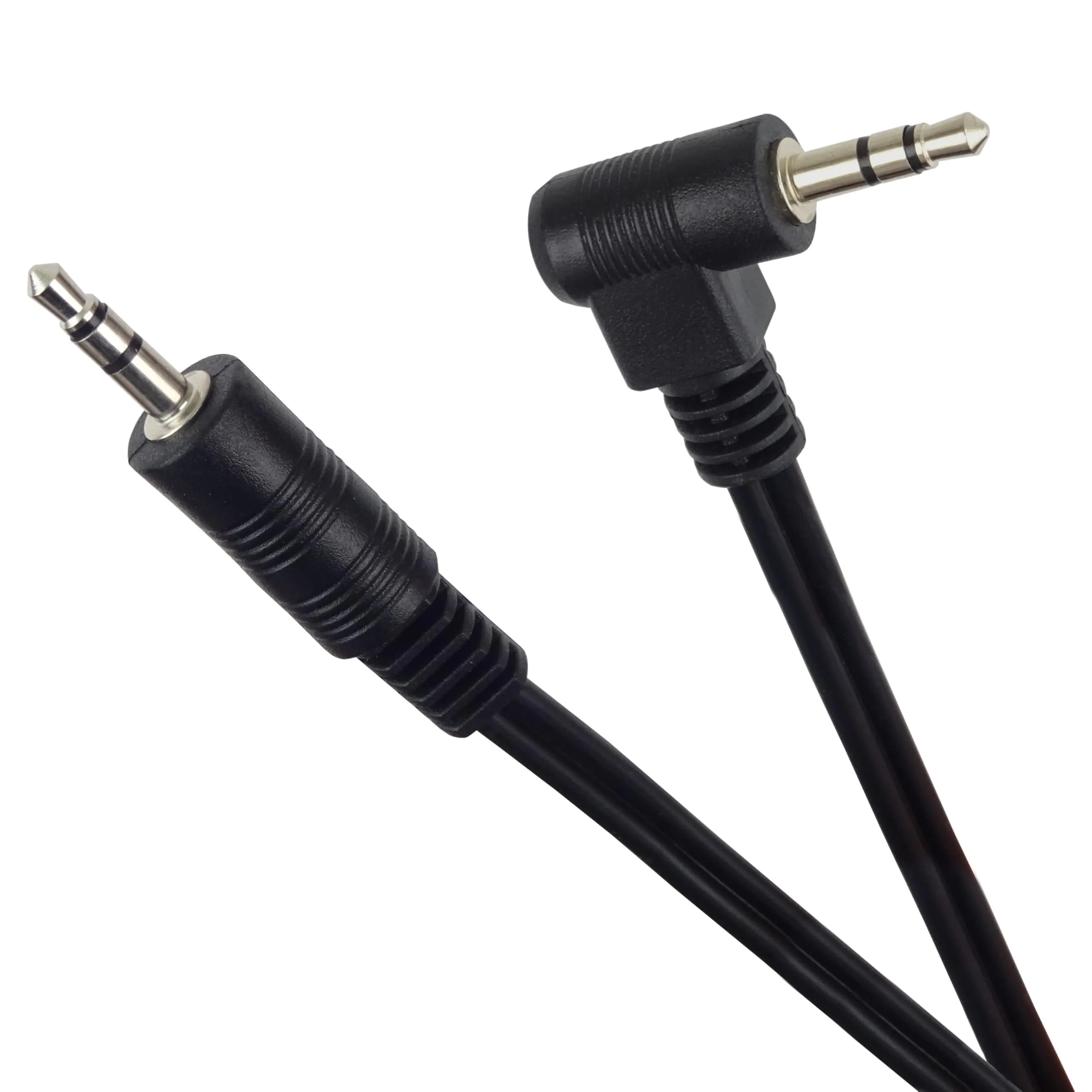 PremiumCord Cavo Jack 3,5mm Maschio-Maschio 90°, 1m, Nero - immagine 3