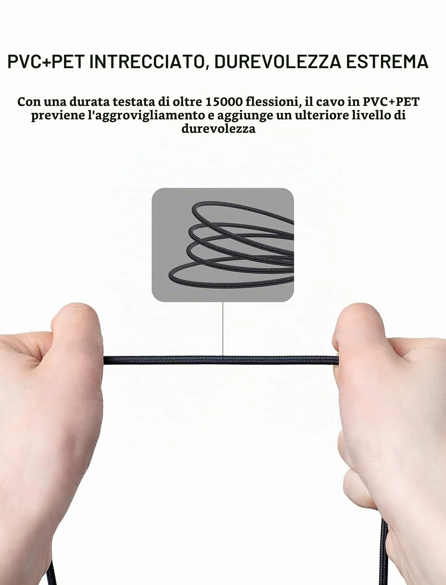 VENTION Prolunga Cuffie Jack 3,5mm Cavo Audio Stereo Aux Maschio a Femmina 1m - immagine 4