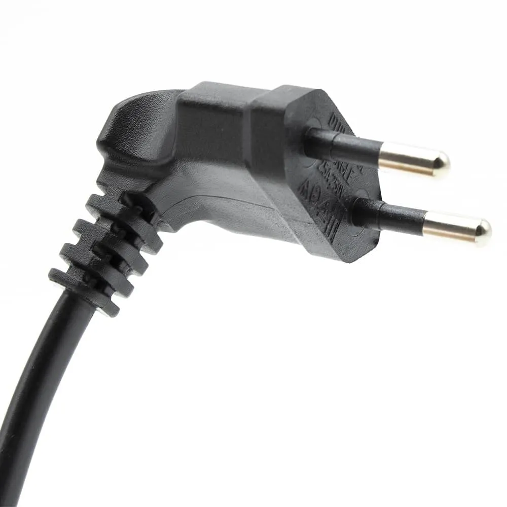 CABLEPELADO Cavo di alimentazione IEC-320 C7 a gomito, 0,75 mm², nero, 1 m - immagine 4