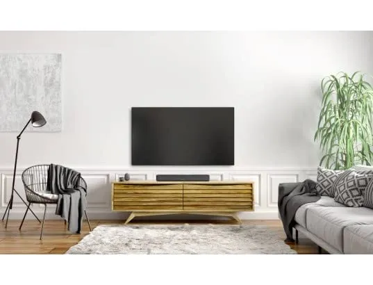 Denon Home Sound Bar 550 with Dolby Atmos, DTS:X, WLAN, Bluetooth, AirPlay 2, HEOS, Alexa, HDMI eARC, 4K Ultra HD, Dolby Vision, HDR10 - immagine 2