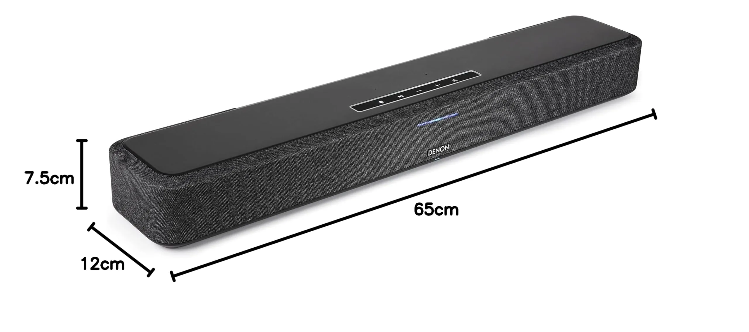 Denon Home Sound Bar 550 with Dolby Atmos, DTS:X, WLAN, Bluetooth, AirPlay 2, HEOS, Alexa, HDMI eARC, 4K Ultra HD, Dolby Vision, HDR10 - immagine 9