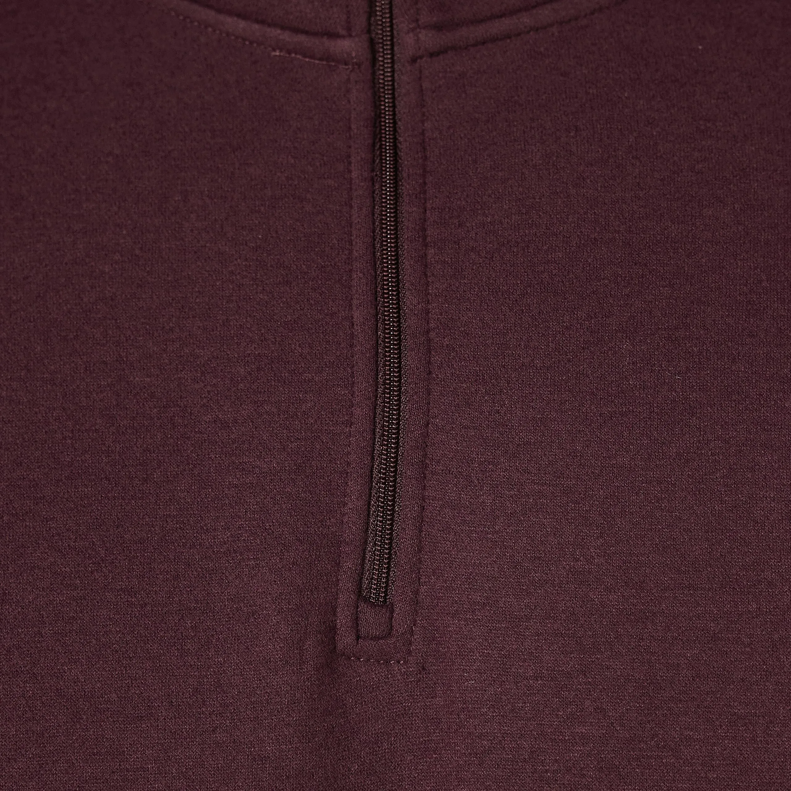 Amazon Essentials Felpa in Pile con Zip Corta Uomo, Bordeaux, M - immagine 7