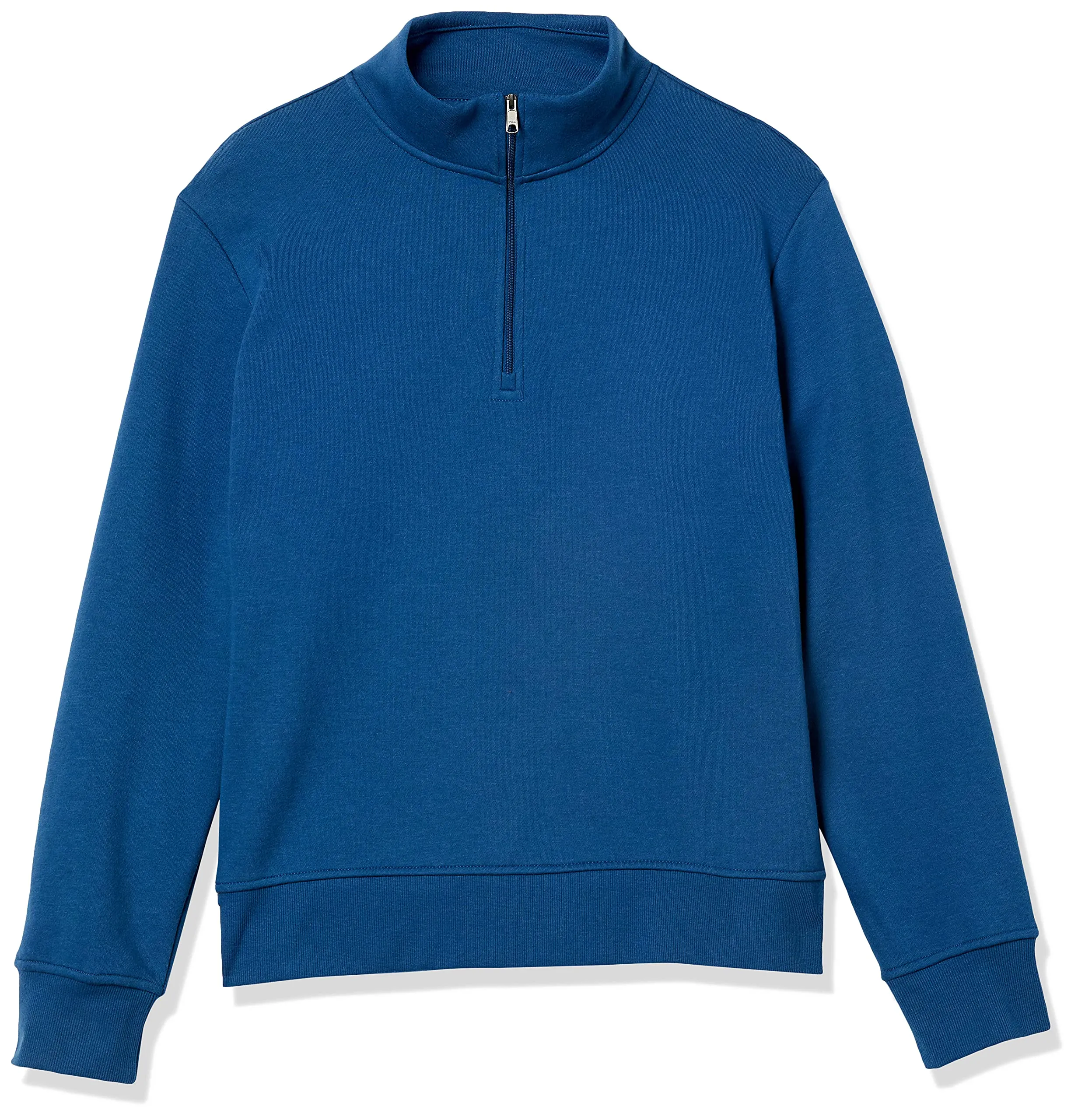 Amazon Essentials Felpa in Pile con Zip Corta Uomo, Foglia di tè, S - immagine 9