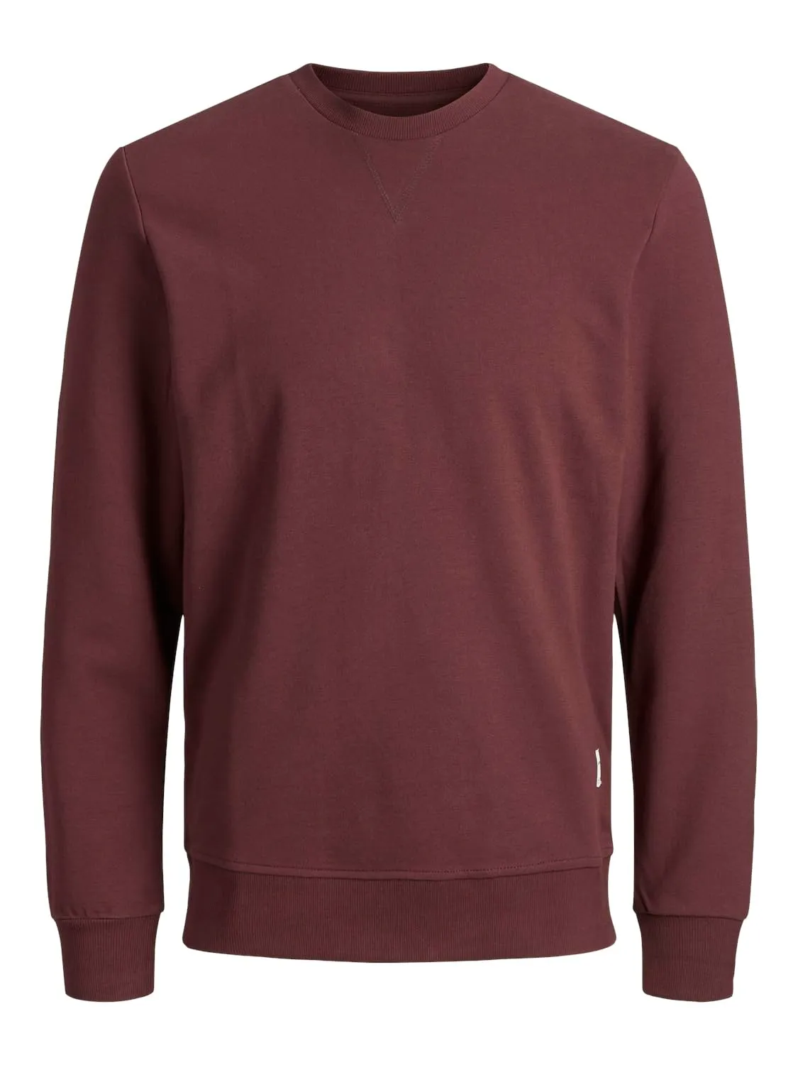 Jack & Jones JJEBASIC Sweat Crew Neck Felpa Rosso Port Royale S - immagine 1