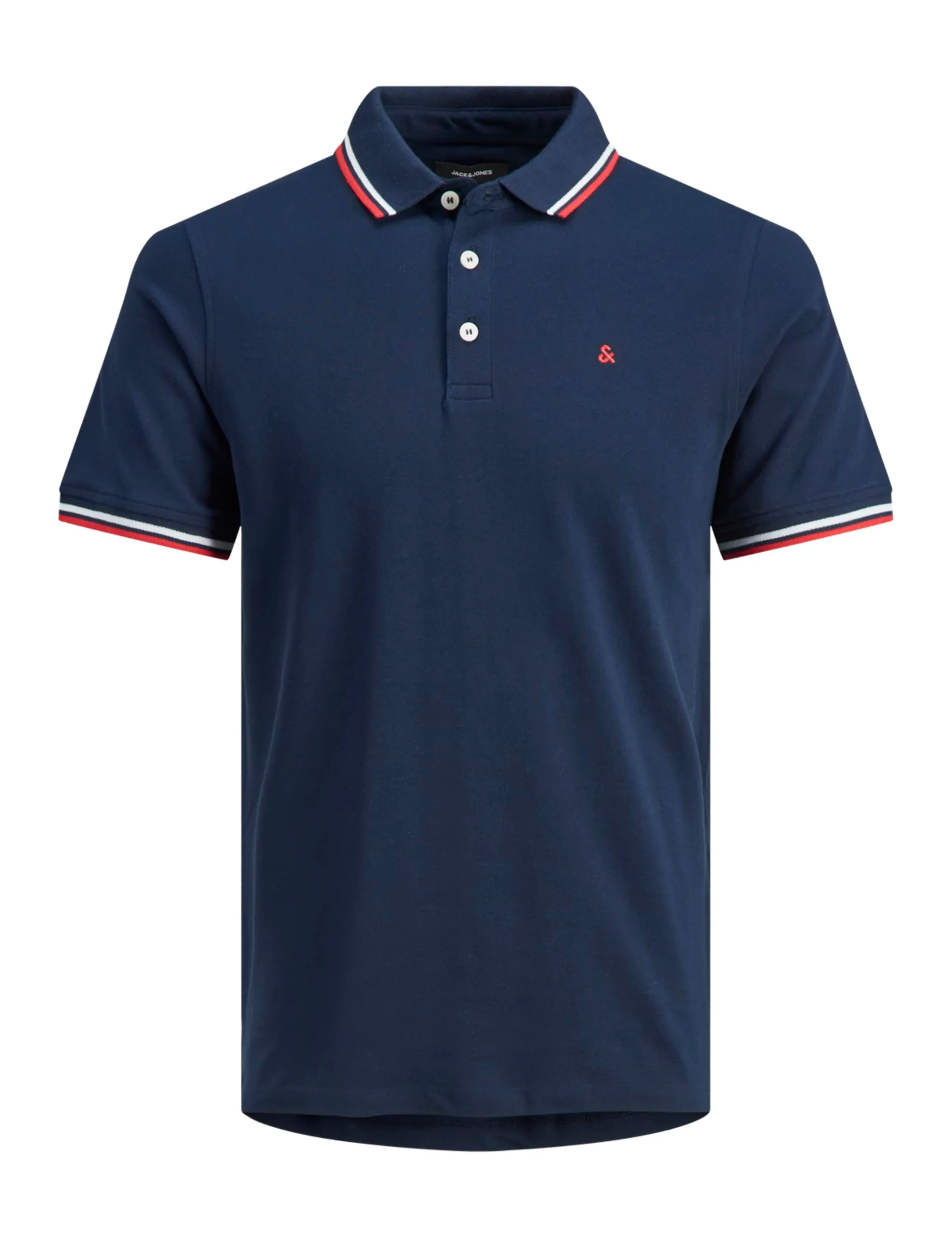 Jack & Jones Polo Shirt Navy Blazer 6XL Plus - immagine 1