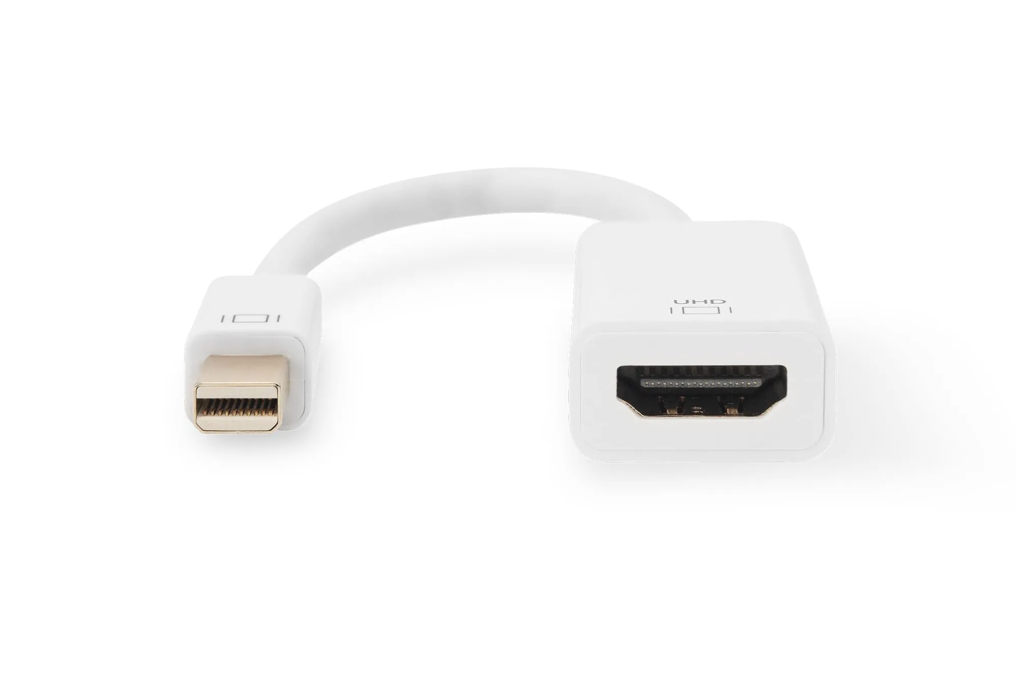 Digitus AK-340416-002-W Active Mini DisplayPort to HDMI Adapter Cable, Black - immagine 4