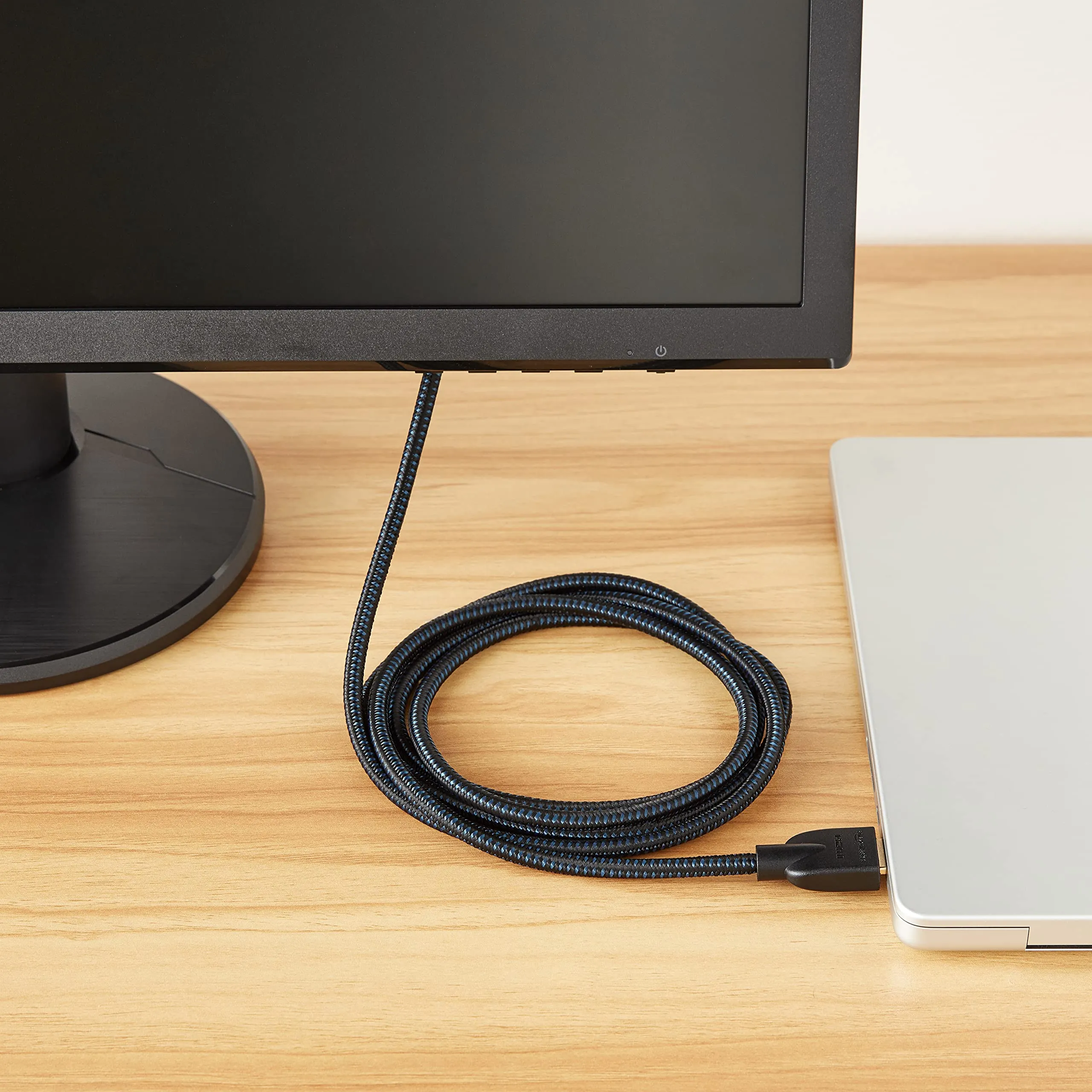 Amazon Basics Cavo HDMI a HDMI intrecciato, 1,8 m, Nero - immagine 7