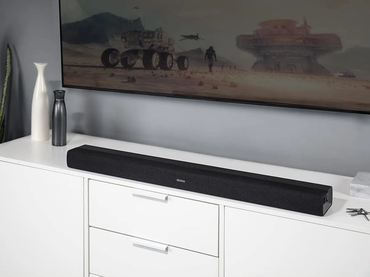 Denon DHT-S216 2.1 TV Soundbar with Integrated Subwoofer, Bluetooth, HDMI ARC, 4K UHD, Dolby Digital, DTS Virtual:X, Optical Input - immagine 8