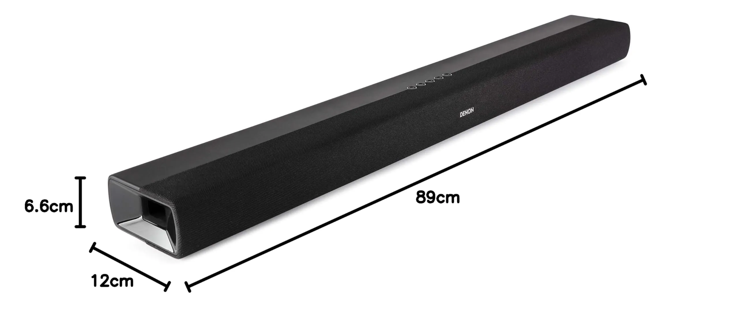 Denon DHT-S216 2.1 TV Soundbar with Integrated Subwoofer, Bluetooth, HDMI ARC, 4K UHD, Dolby Digital, DTS Virtual:X, Optical Input - immagine 10