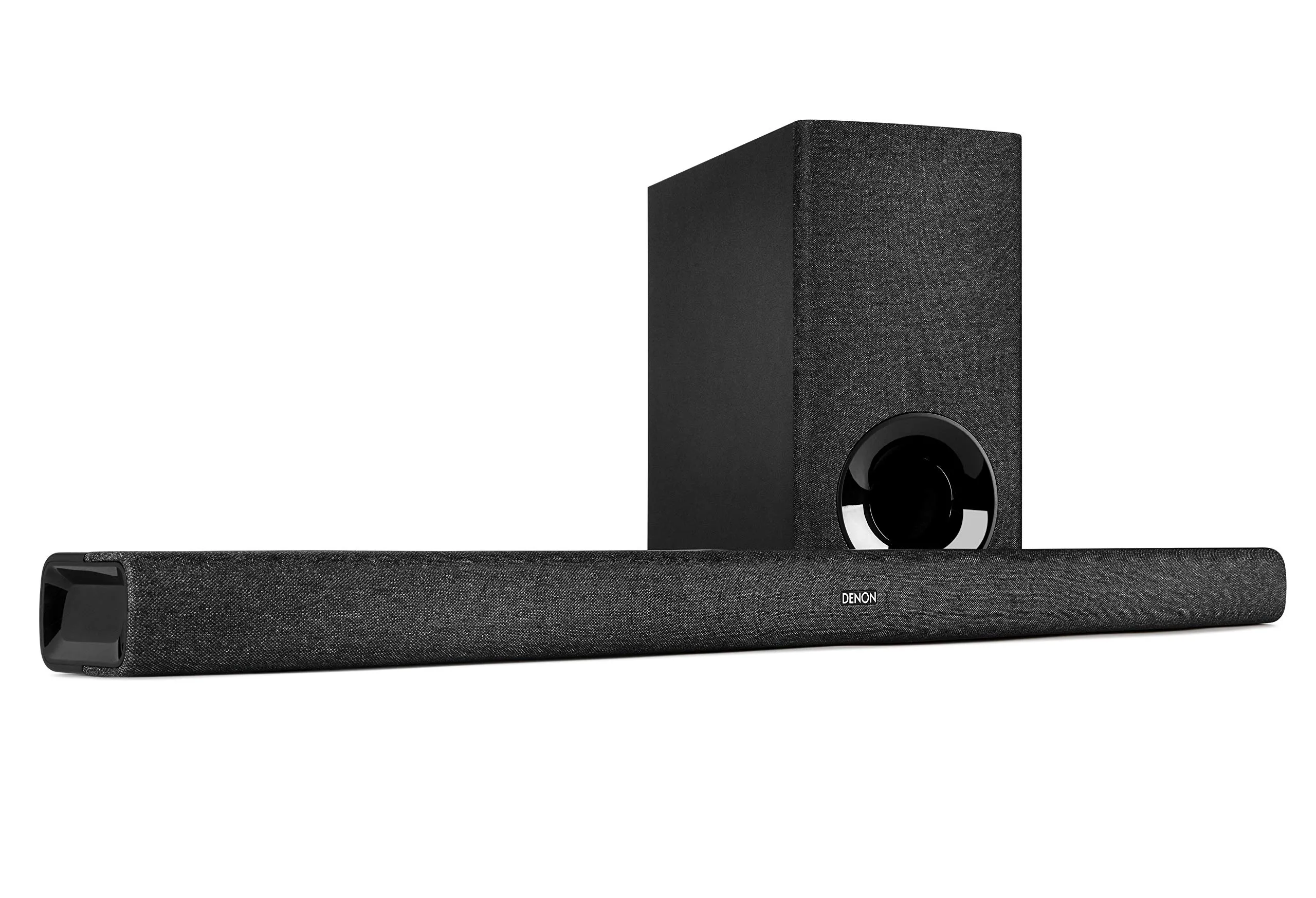 Denon DHT-S416 Soundbar 2.1 with Wireless Subwoofer, Google Chromecast, Wi-Fi, Bluetooth, Dolby Digital, HDMI ARC, Optical Input, Black - immagine 4
