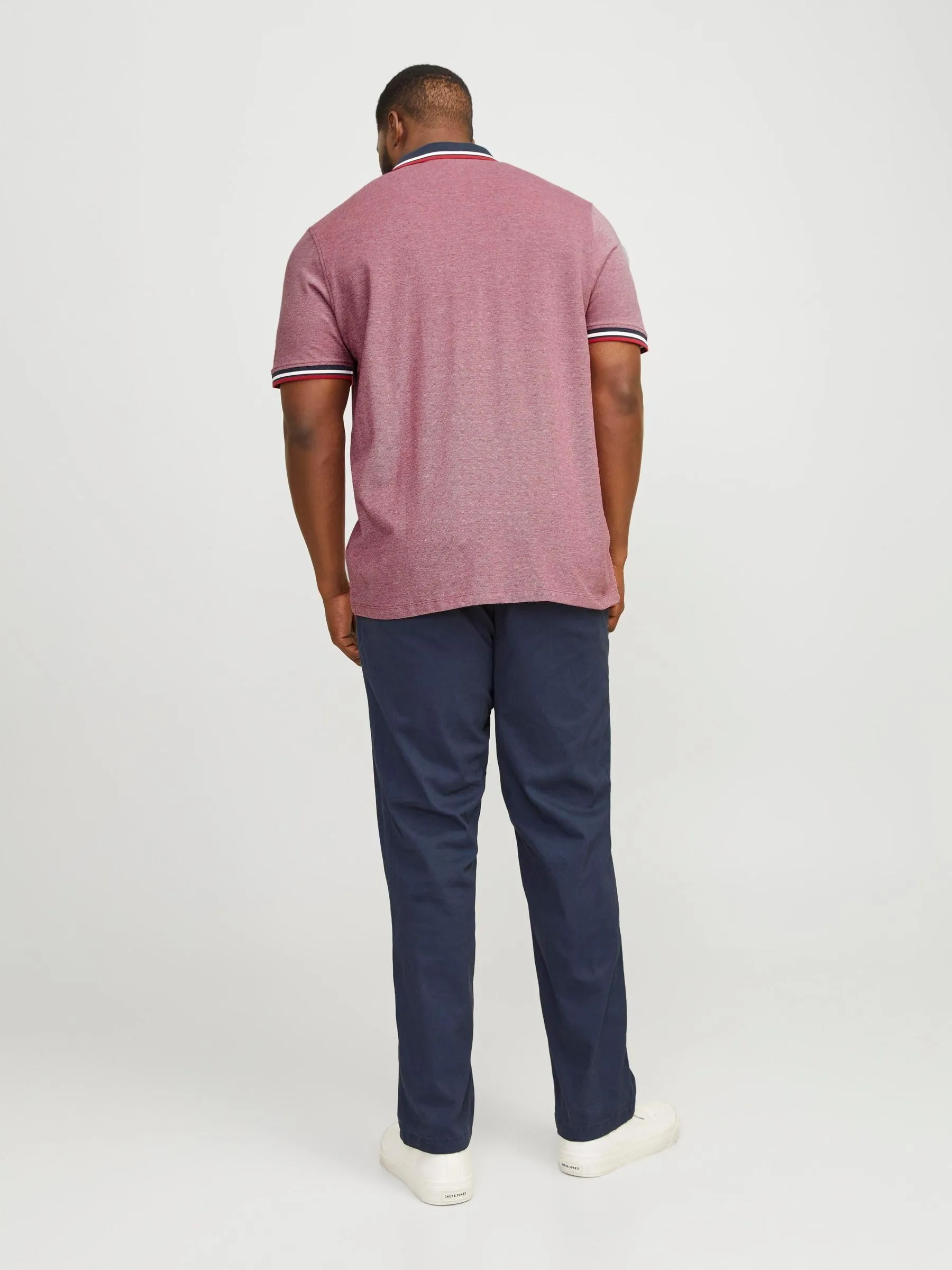 Jack & Jones Polo Shirt Rio Red 4XL Plus - immagine 5