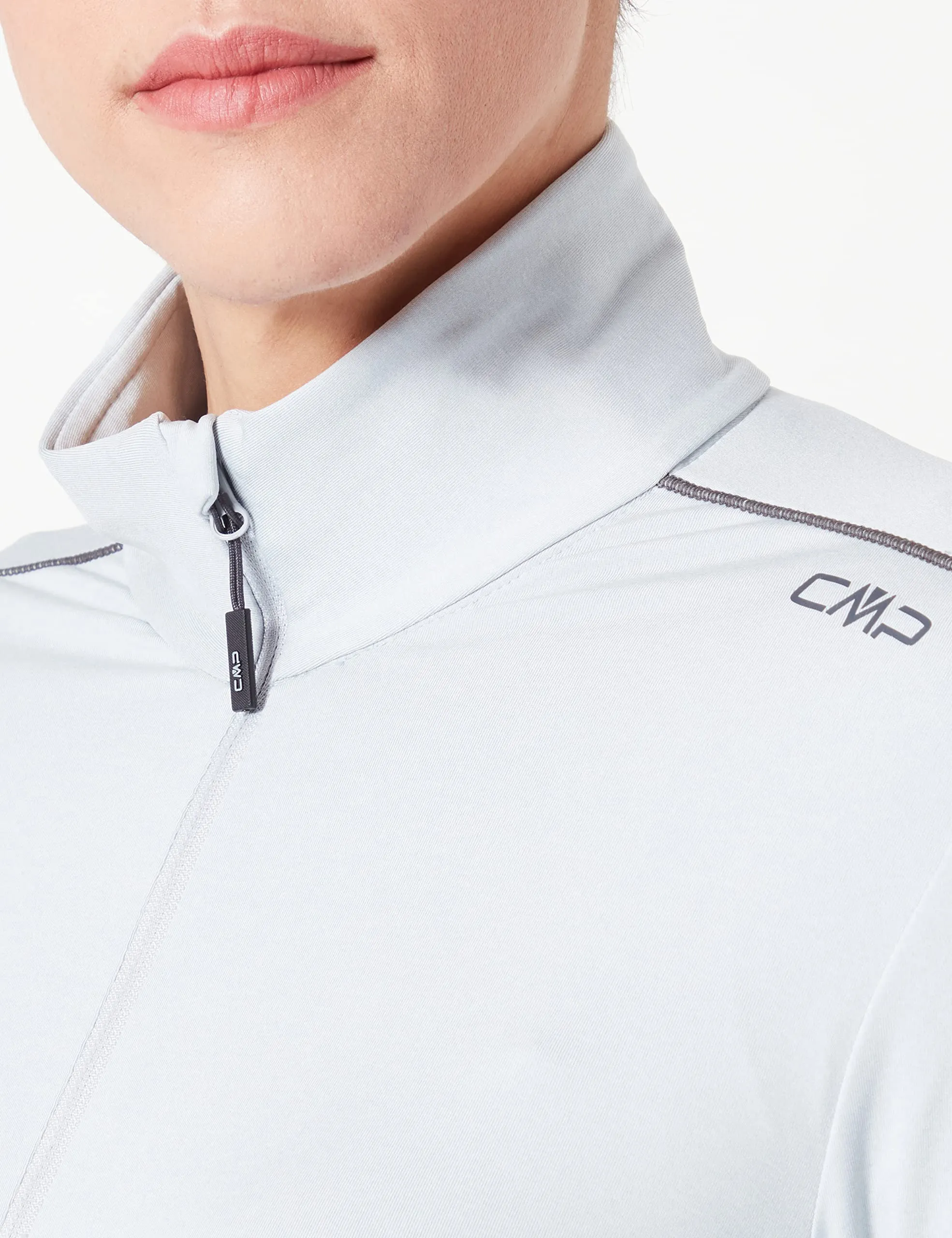 CMP Maglia in Softech da Donna, Ghiaccio Mel., 46 - immagine 2