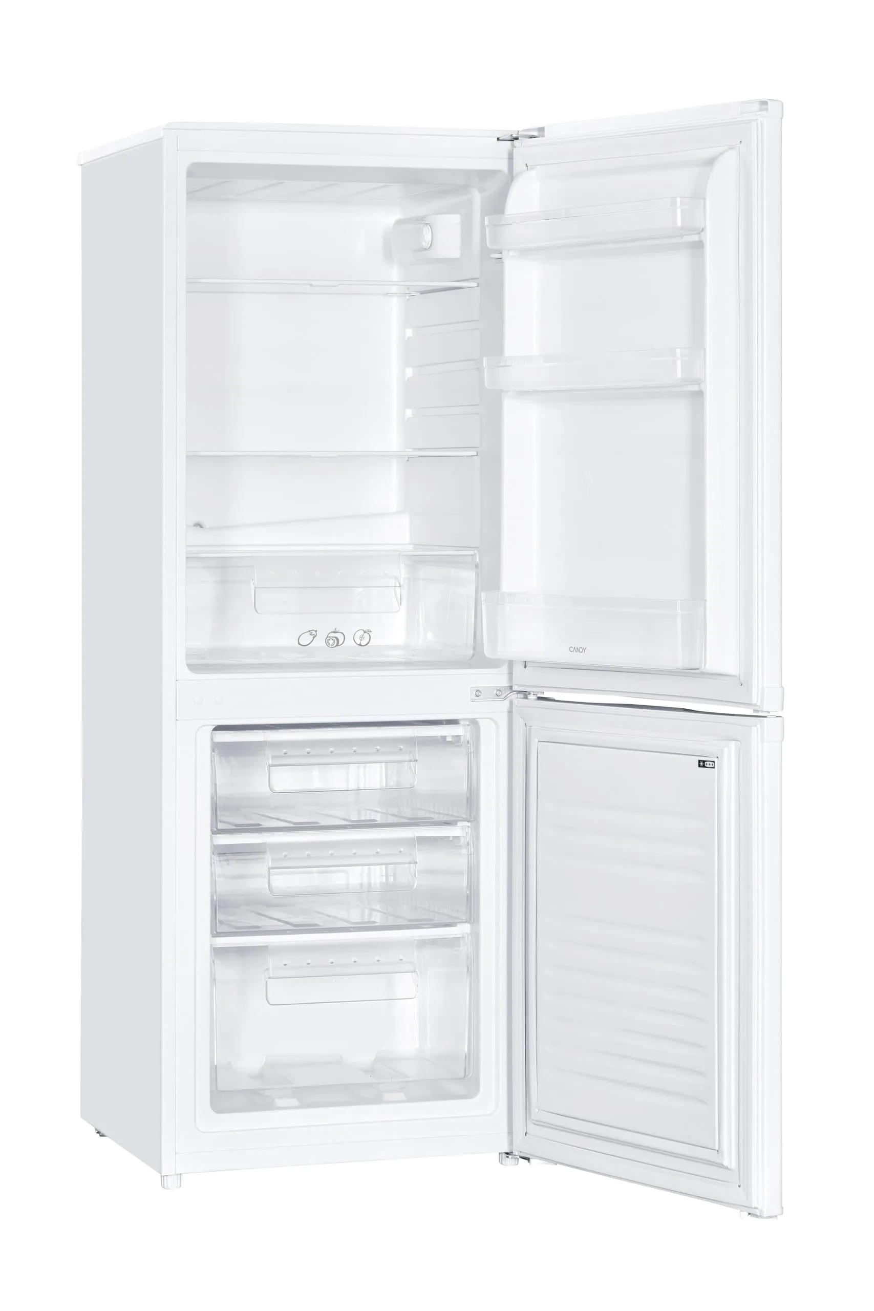 Candy Frigorifero Combinato CHCS 514EW, 207 Litri, Statico, Classe E, Bianco - immagine 5